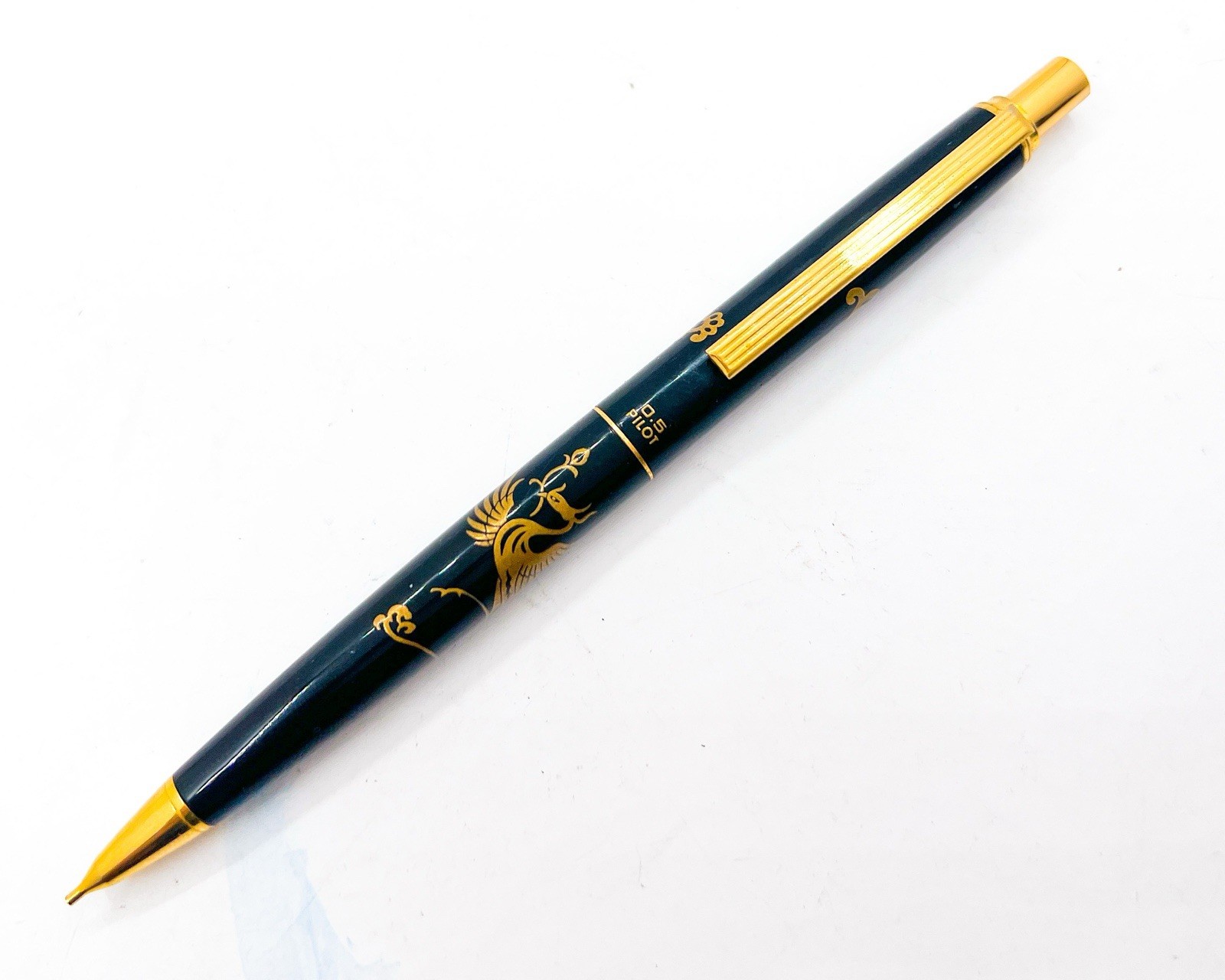 Pilot Kokkokai Phoenix mechanical pencil Makie urishi brass Barrel Functional
