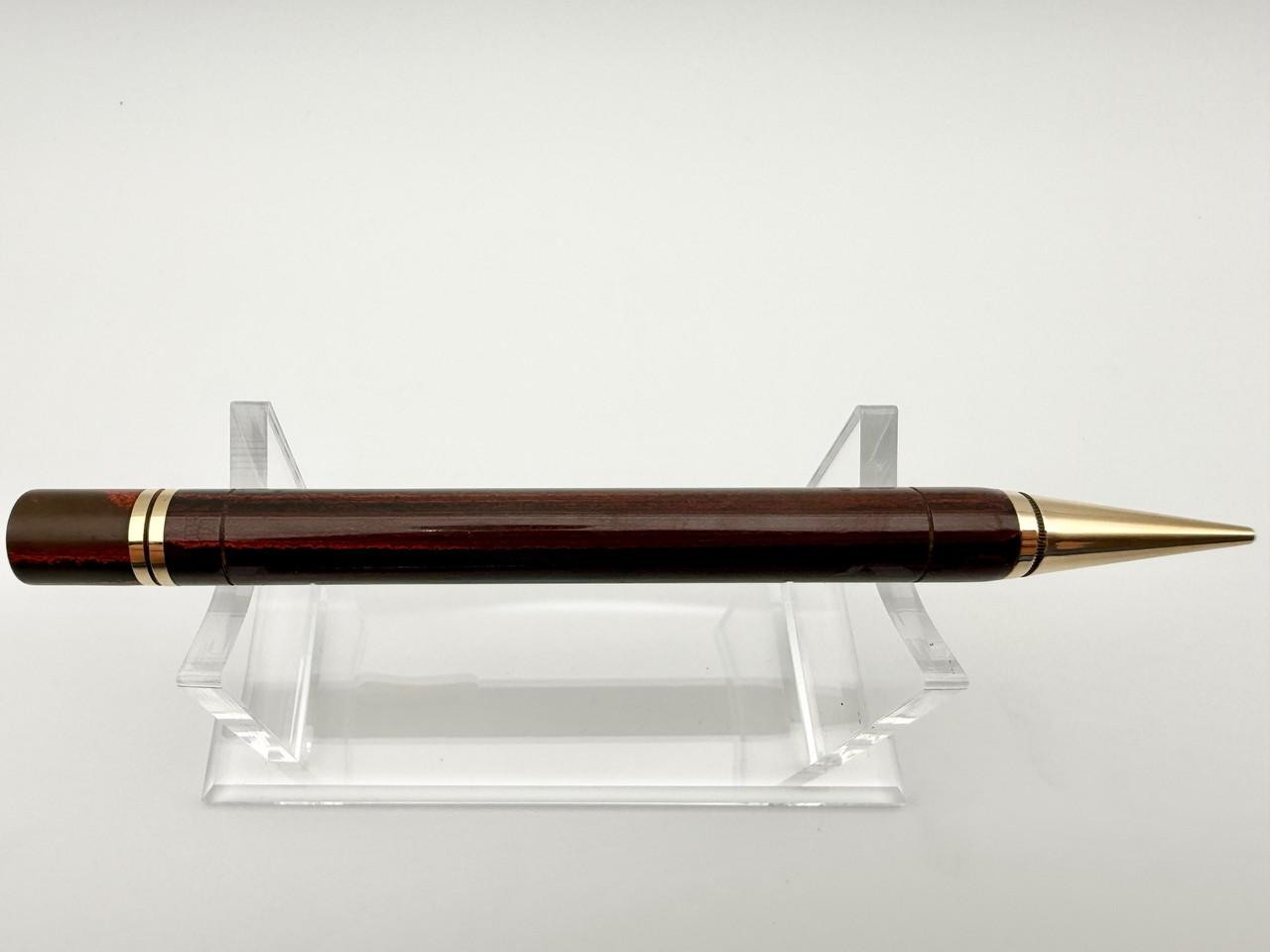 CONKLIN ENDURA OVERSIZE WOODGRAIN HARD RUBBER MECHANICAL PENCIL RARE