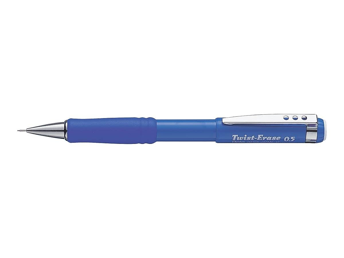 Automatic Pencil with Jumbo Eraser Comfort Grip Large Barrel Blue 1 Count