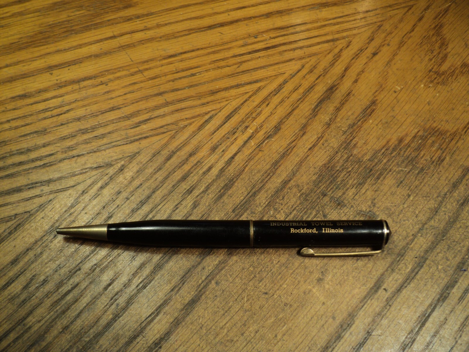 Vintage Ritepoint Mechanical Pencil Industrial Towel Service 5-1/8″ Long USA