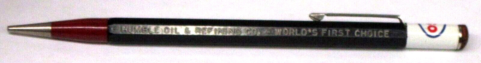1930’s ESSO HUMBLE OIL 5.75″ can top Autopoint Mechanical Pencil xz