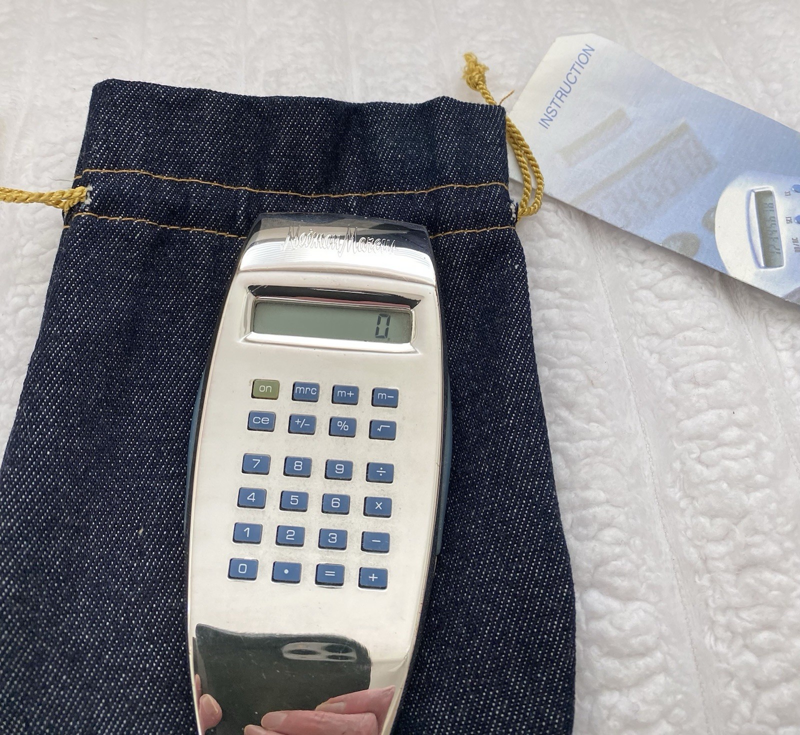 Neiman Marcus Vintage Calculator Incircle Rewards Member Gift