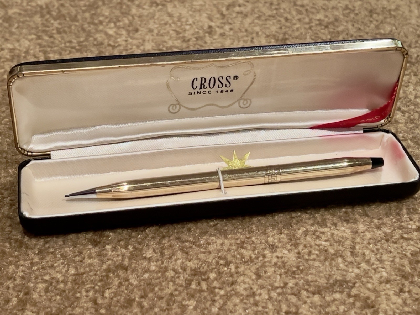 Cross Mechanical Pencil 14K 1/20 Gold Filled with Original Box/Case