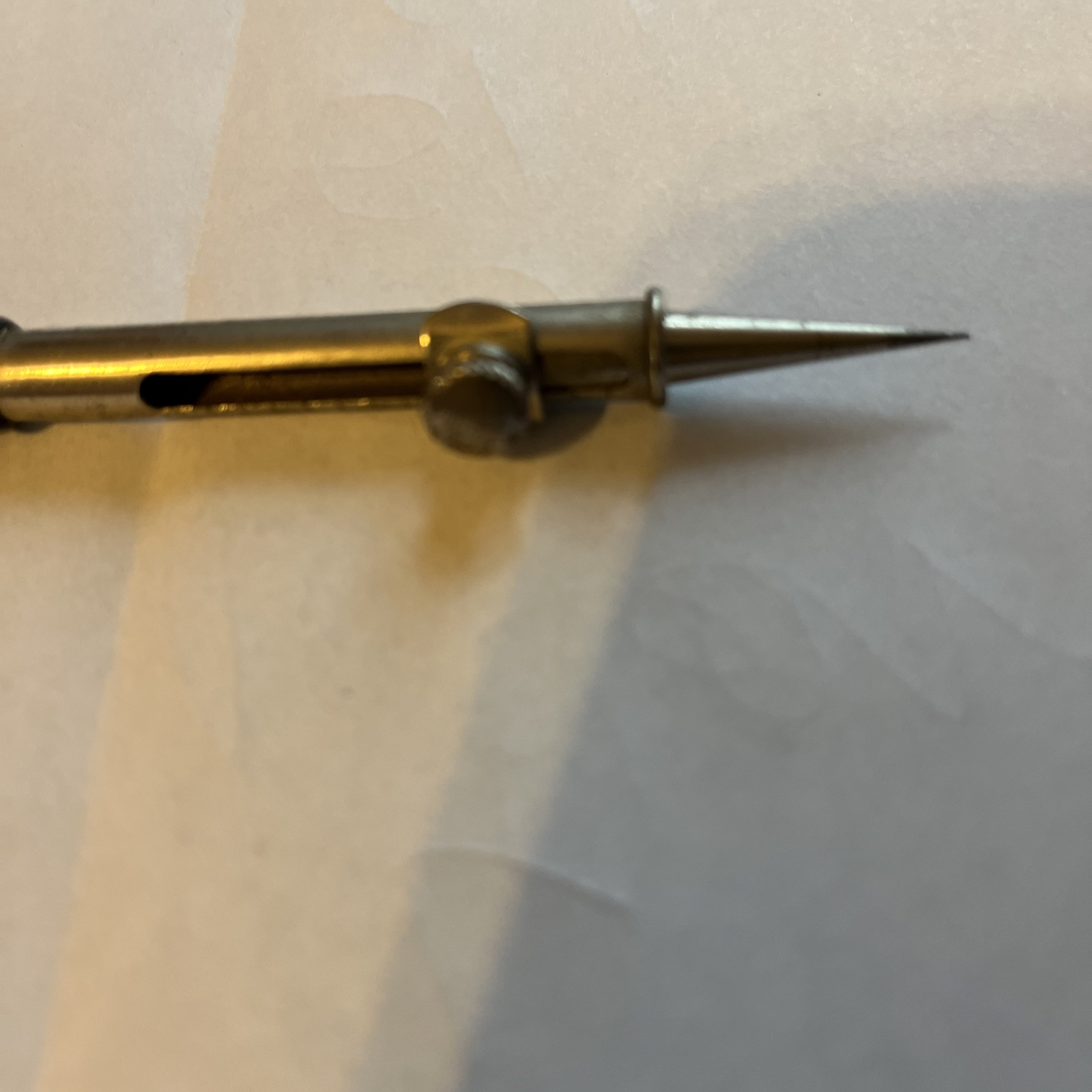 RARE VINTAGE MECHANICAL PENCIL WOOD METAL VICTORIAN? PAT DCI 2809