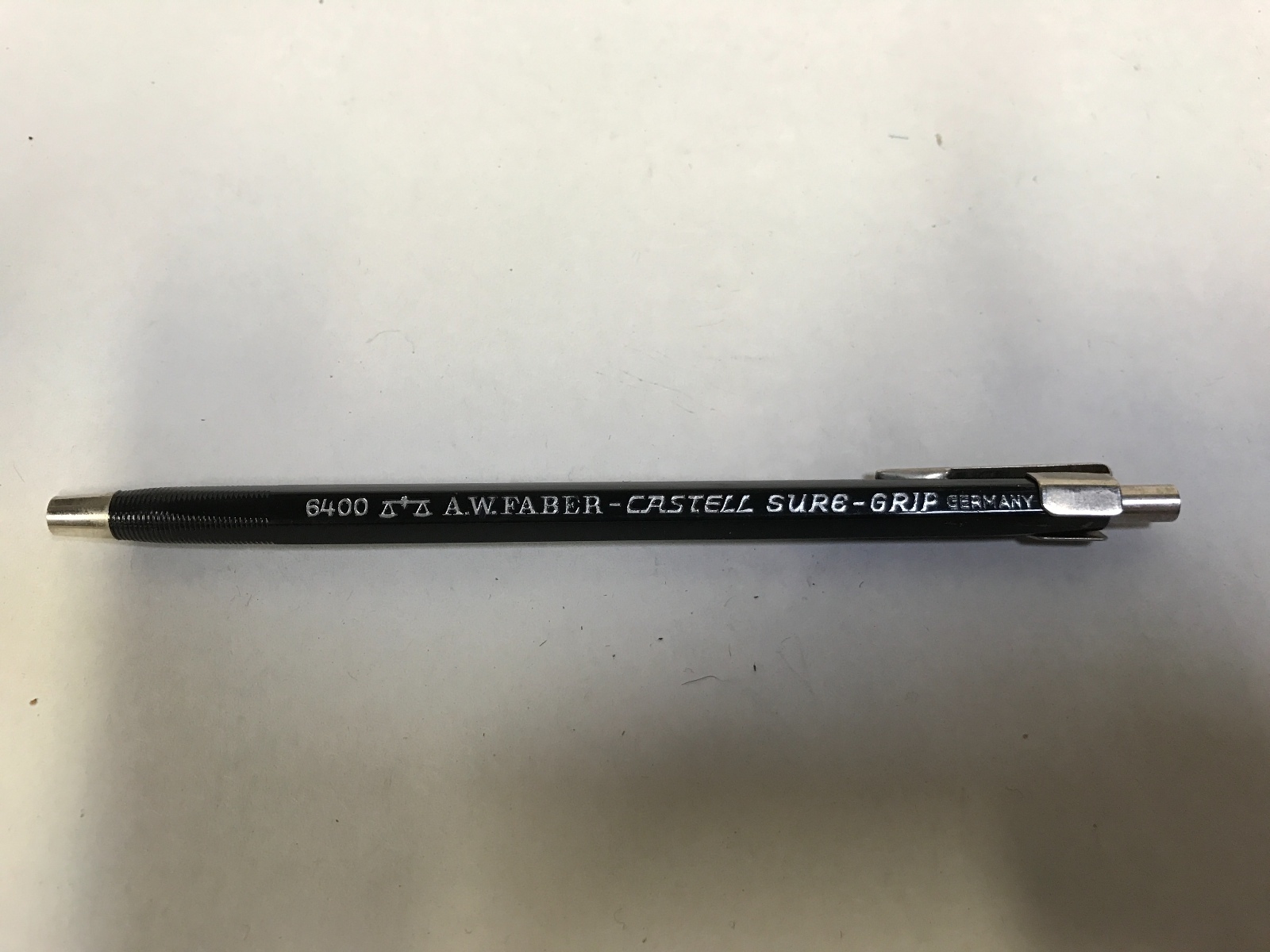 Vtg AW Faber Castell 6400 Sure Grip Drafting Lead Holder Mechanical Pencil (A10)