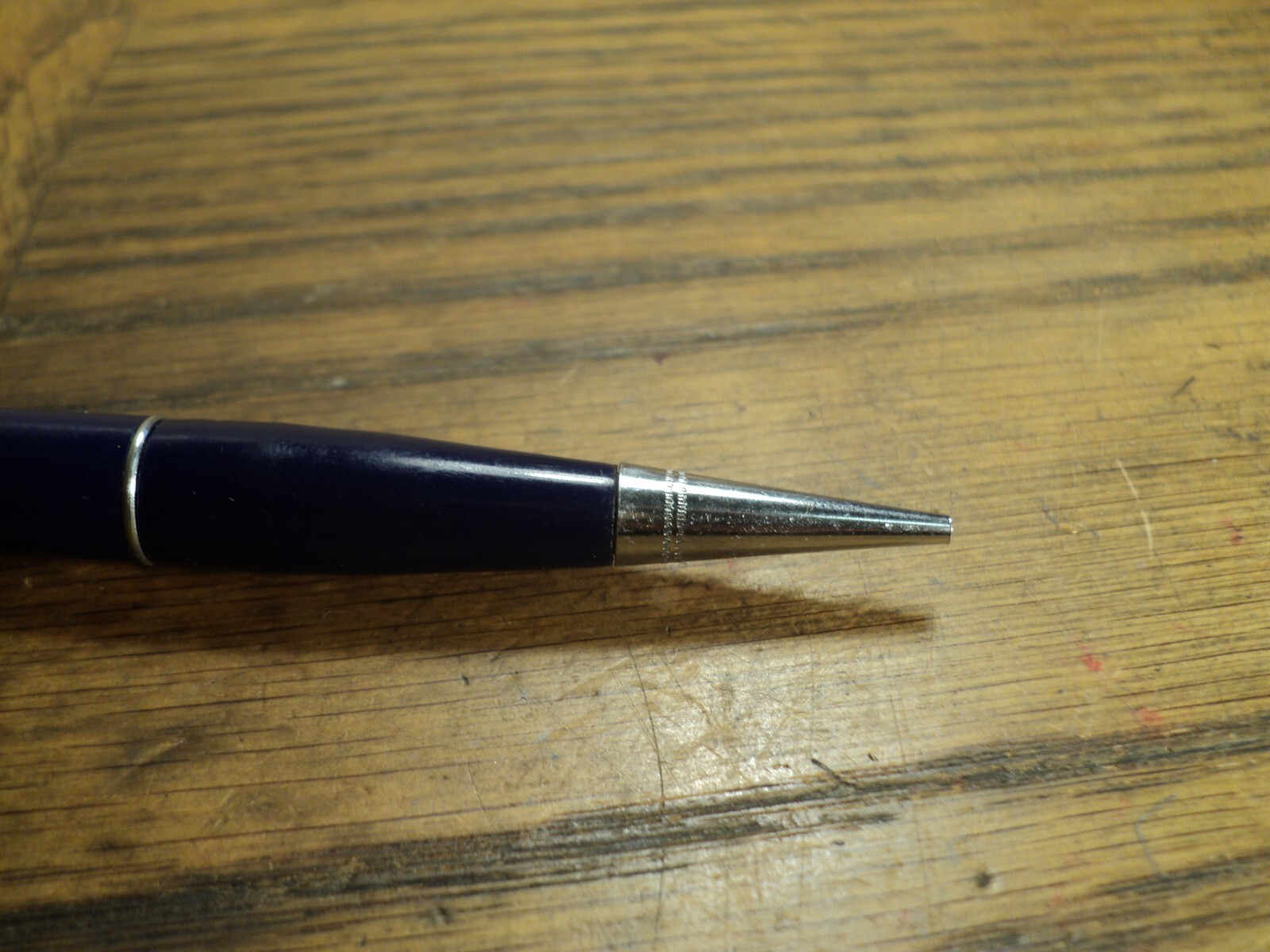 Vintage Ritepoint Mechanical Pencil Barton Salt Company 5-5/16″ Long Can Top