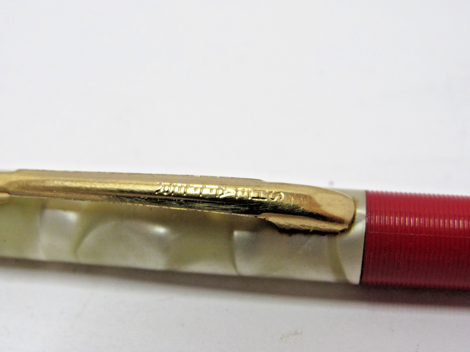 Sheaffer Balance Red / Marble Mechanical Pencil #H1-17
