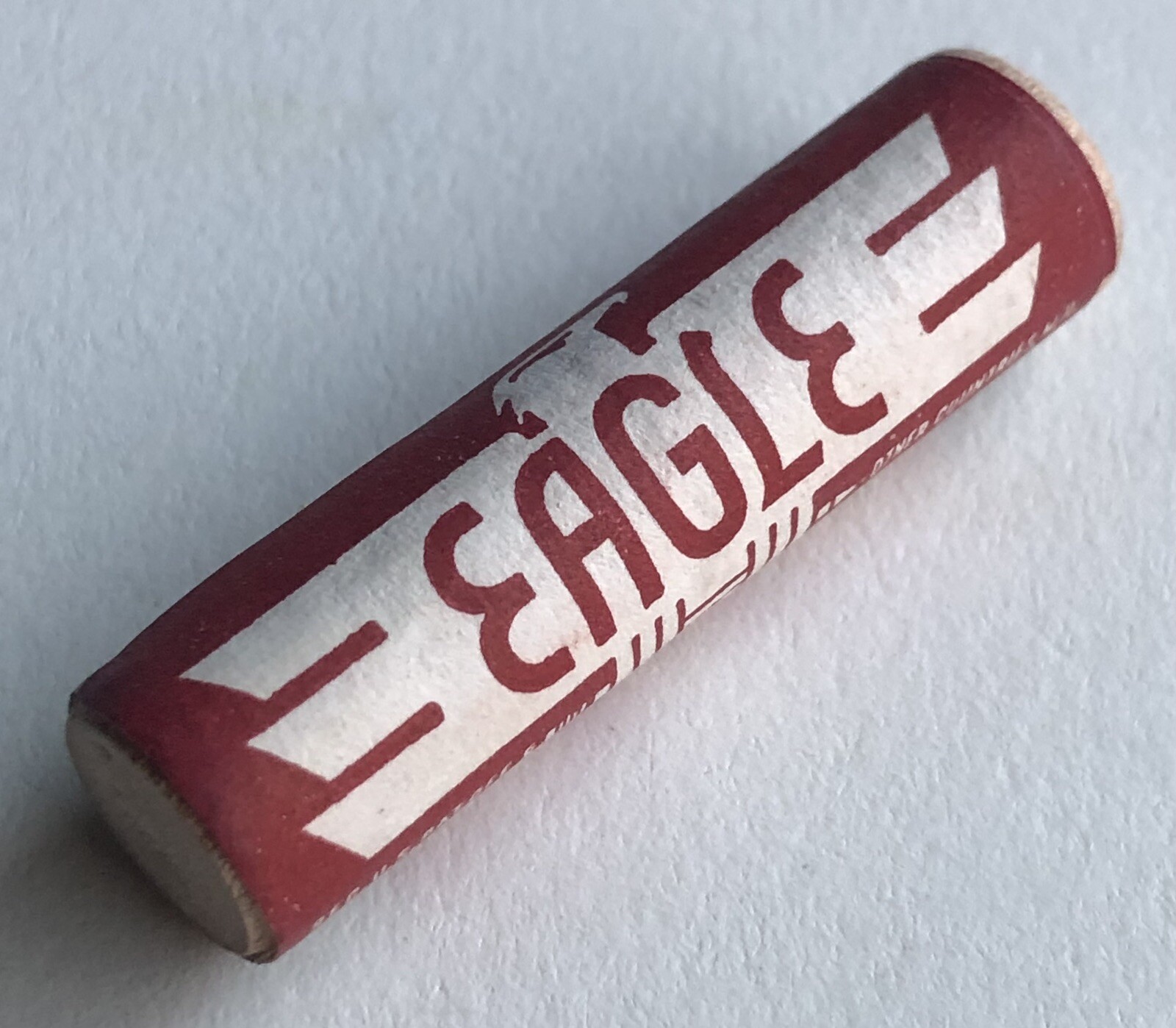 Vintage EAGLE Pencil Co. Mechanical Lead HB Black 1.18mm NOS 18pk Wood Tube USA