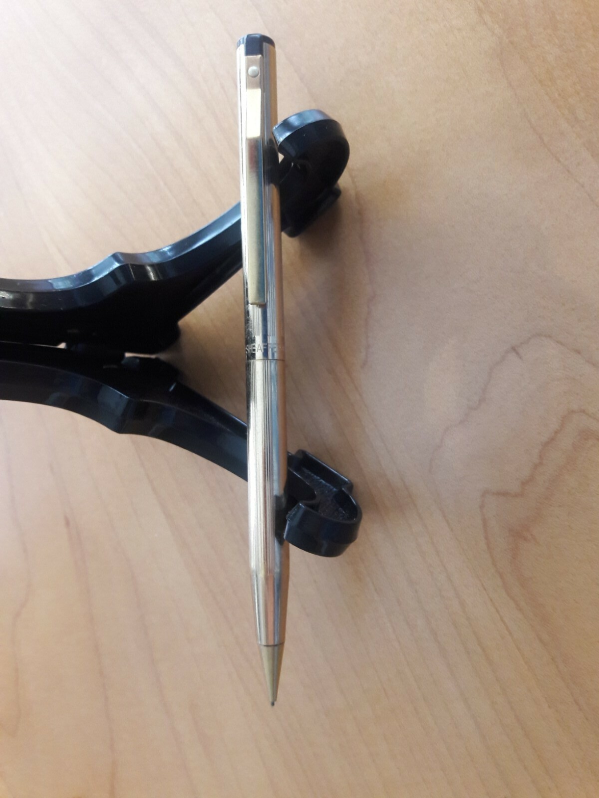 “Sheaffer” TRZ Gold Electroplated 0.9 mm Mechanical Pencil no box c.1980’s