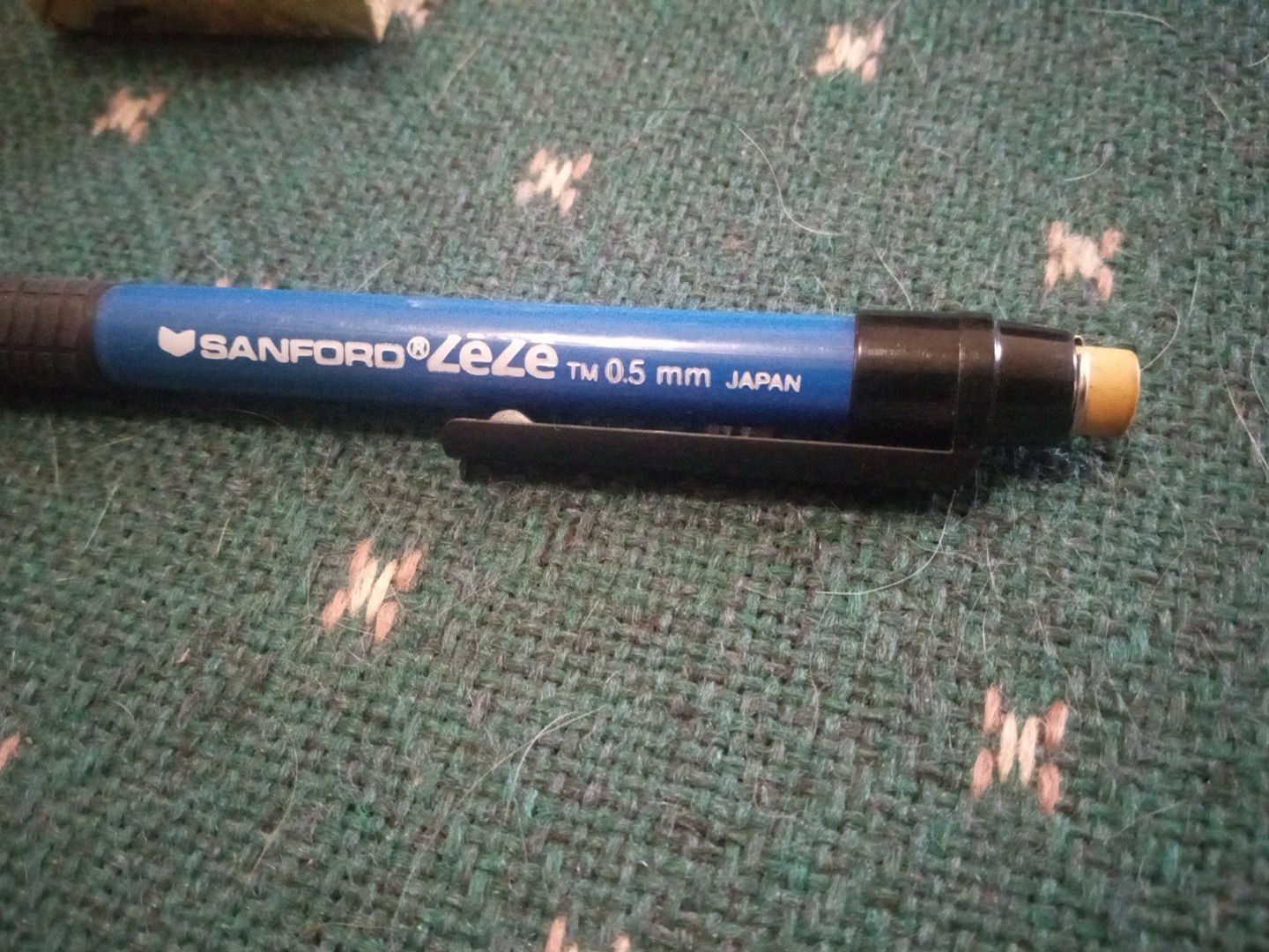 Vintage Stanford ZeZe Mechanical Pencil Japan Works And 11 Containers With Led