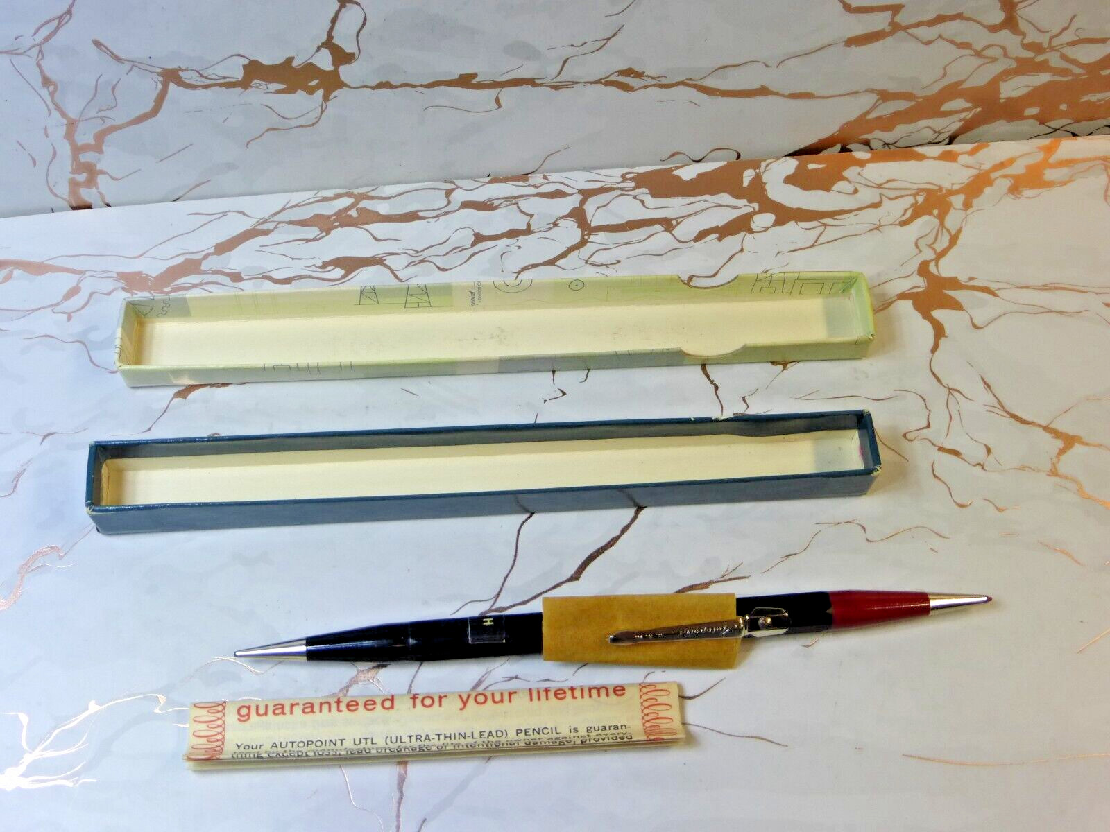 Vintage Circa 1960s Autopoint Sales Giveaway 0.5mm/0.9mm Mechanical Pencil #2108