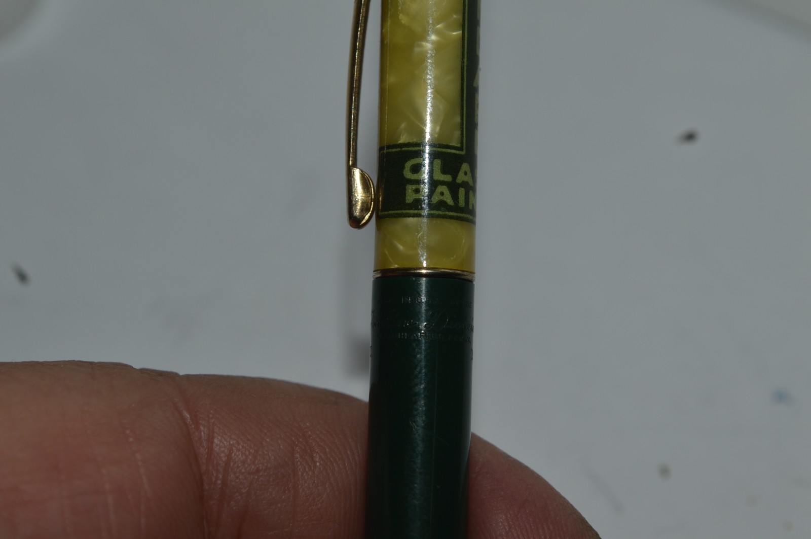 FINELINE Mechanical Pencil By Sheaffer Standard Glass & Paint Promo Circa 1950s