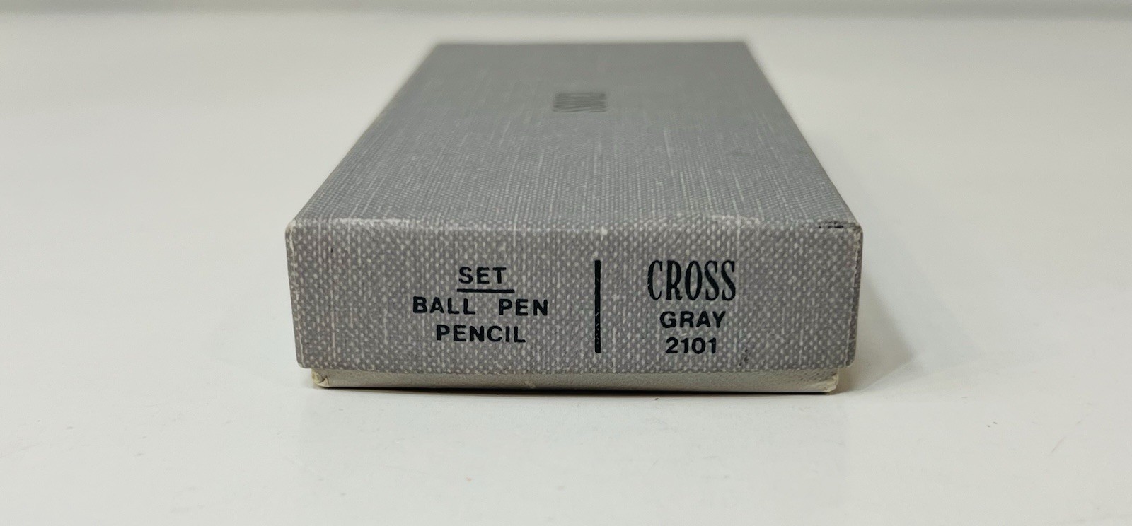 2 Vintage Cross Chrome Silver Gray Pencil Set GE General Electric Mixed Set 2101