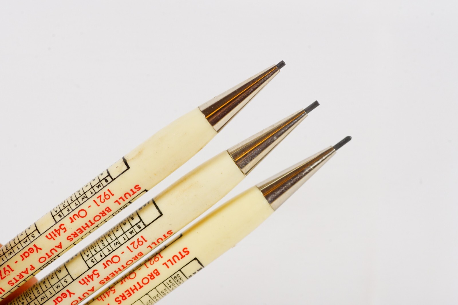 Knight Riter Mechanical Pencils Vintage Stull Brothers Auto Parts Advertising