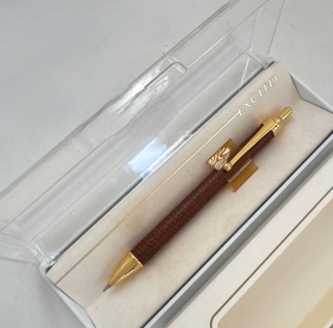 Discontinued MITSUBISHI EXCEED mechanical pencil Leather ship From JAPAN◎