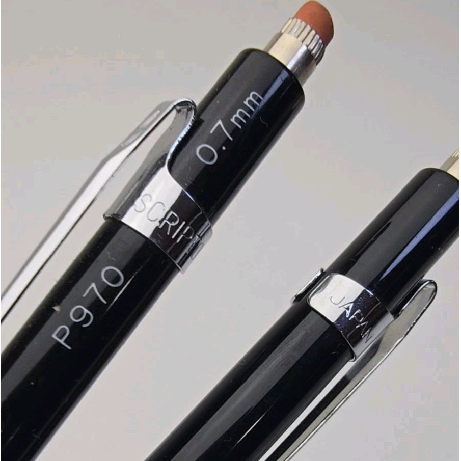 Scripto Vintage Mechanical Pencil P970 & P950 SET of (7) Japan Korea Twist Click