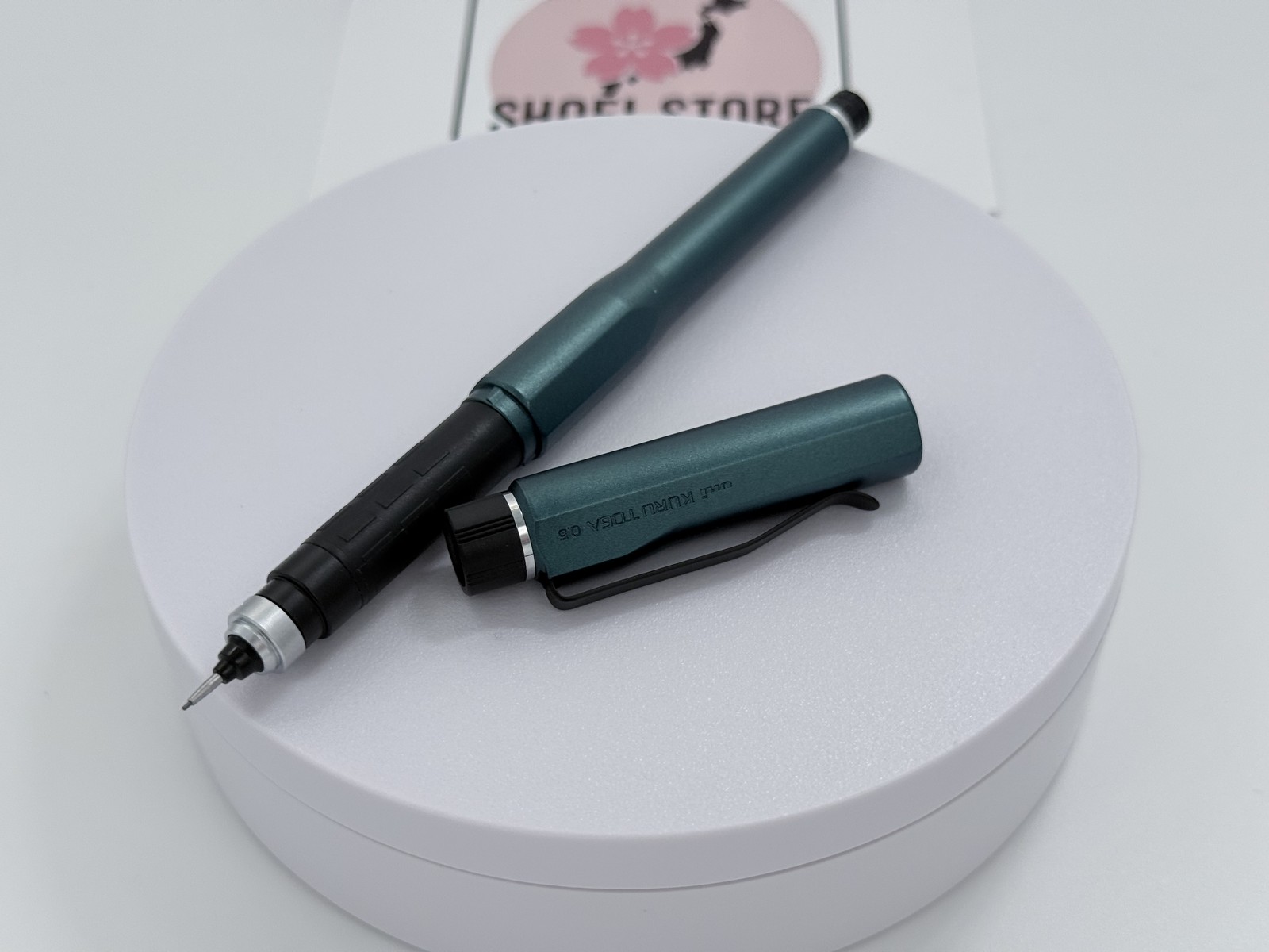 Uni Kuru Toga Dive 0.5mm Mechanical Pencil M5-5000 Dense Green Mitsubishi NEW