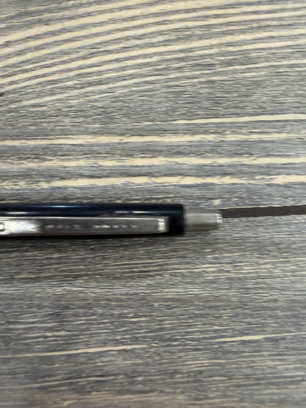 Papermate 2 Heart Chrome Pen Black Silver – Double Heart