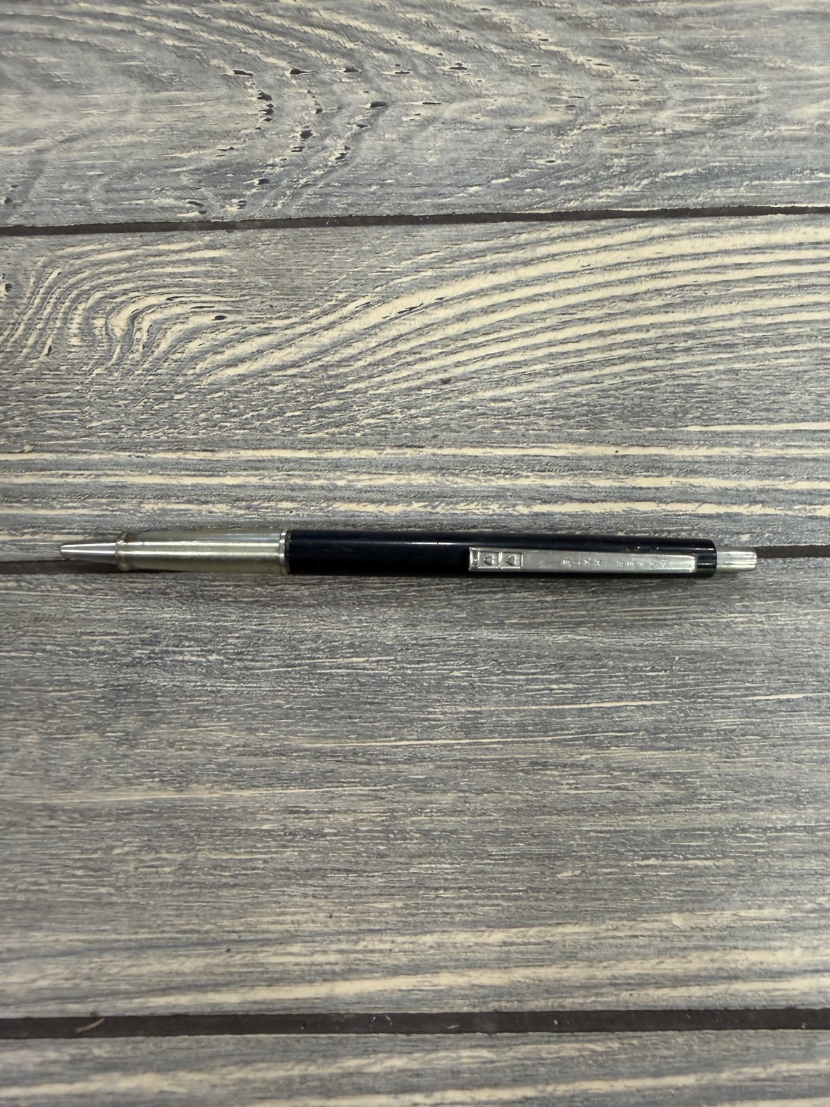 Papermate 2 Heart Chrome Pen Black Silver – Double Heart