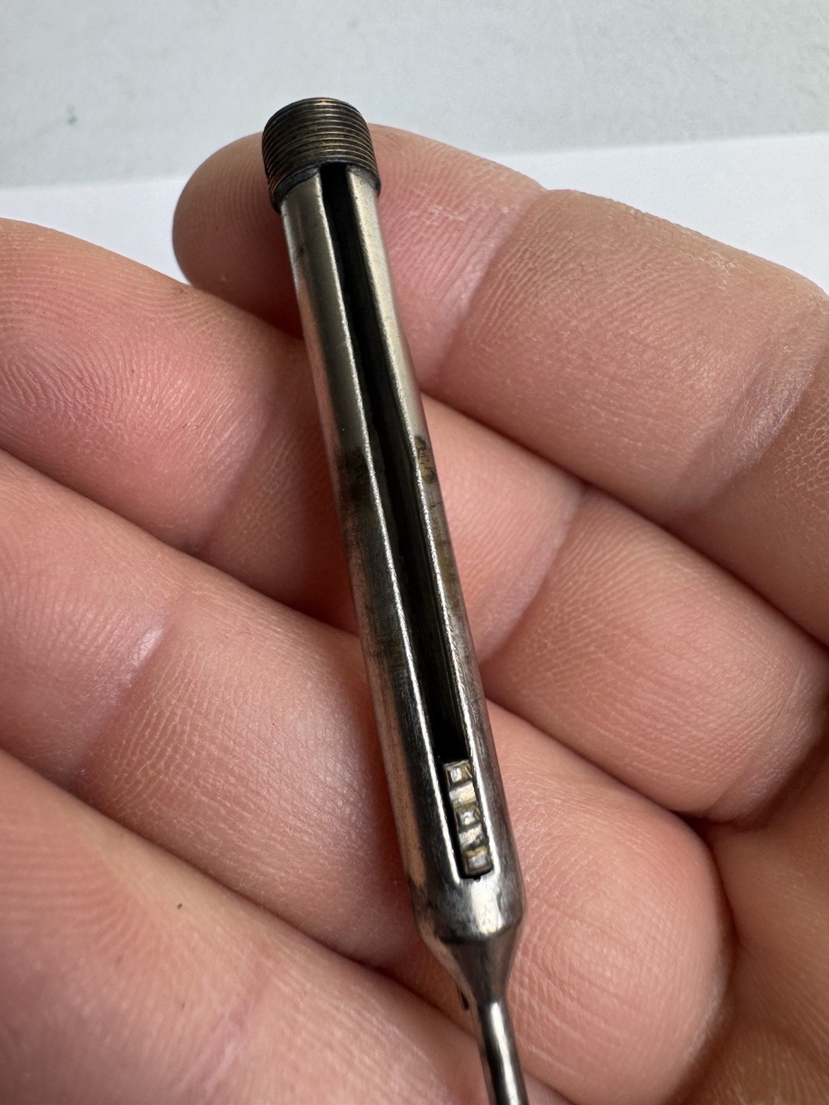 1920’s Wahl Eversharp Orange Mechanical Pencil Gold Filled USA Made Orange