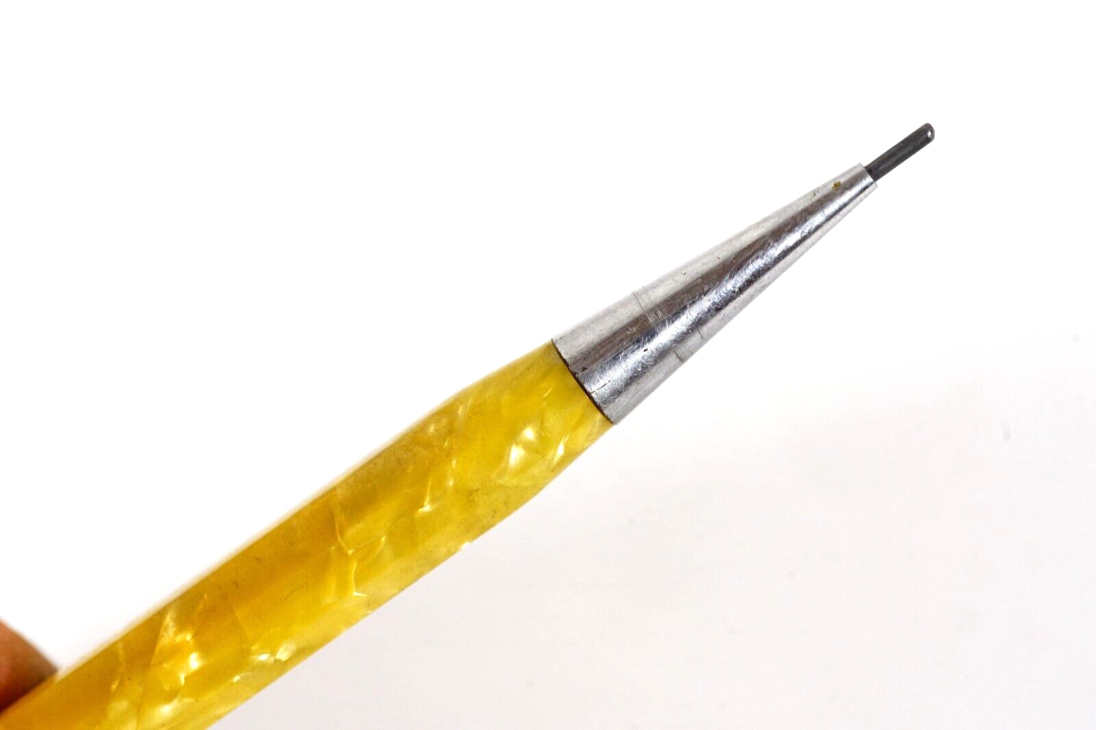 St Louis Quick Point Marbled Celluloid Mechanical Lead Pencil 1930-40s