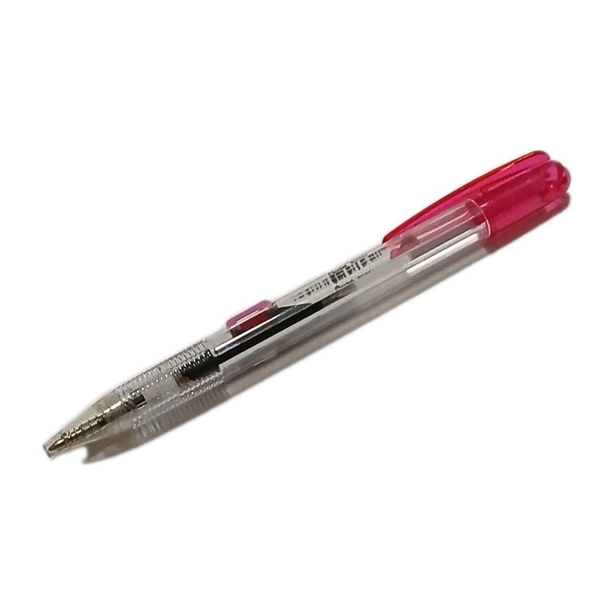 Pentel Techniclick Ball Side Advance Pen Pink BK221