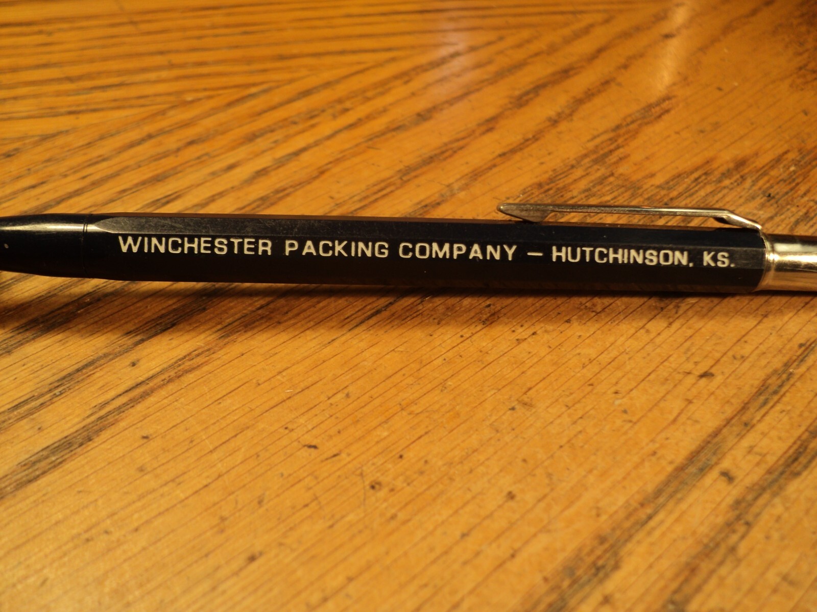 Vintage Autopoint Mechanical Pencil Winchester Packing Company Hutchinson KS C