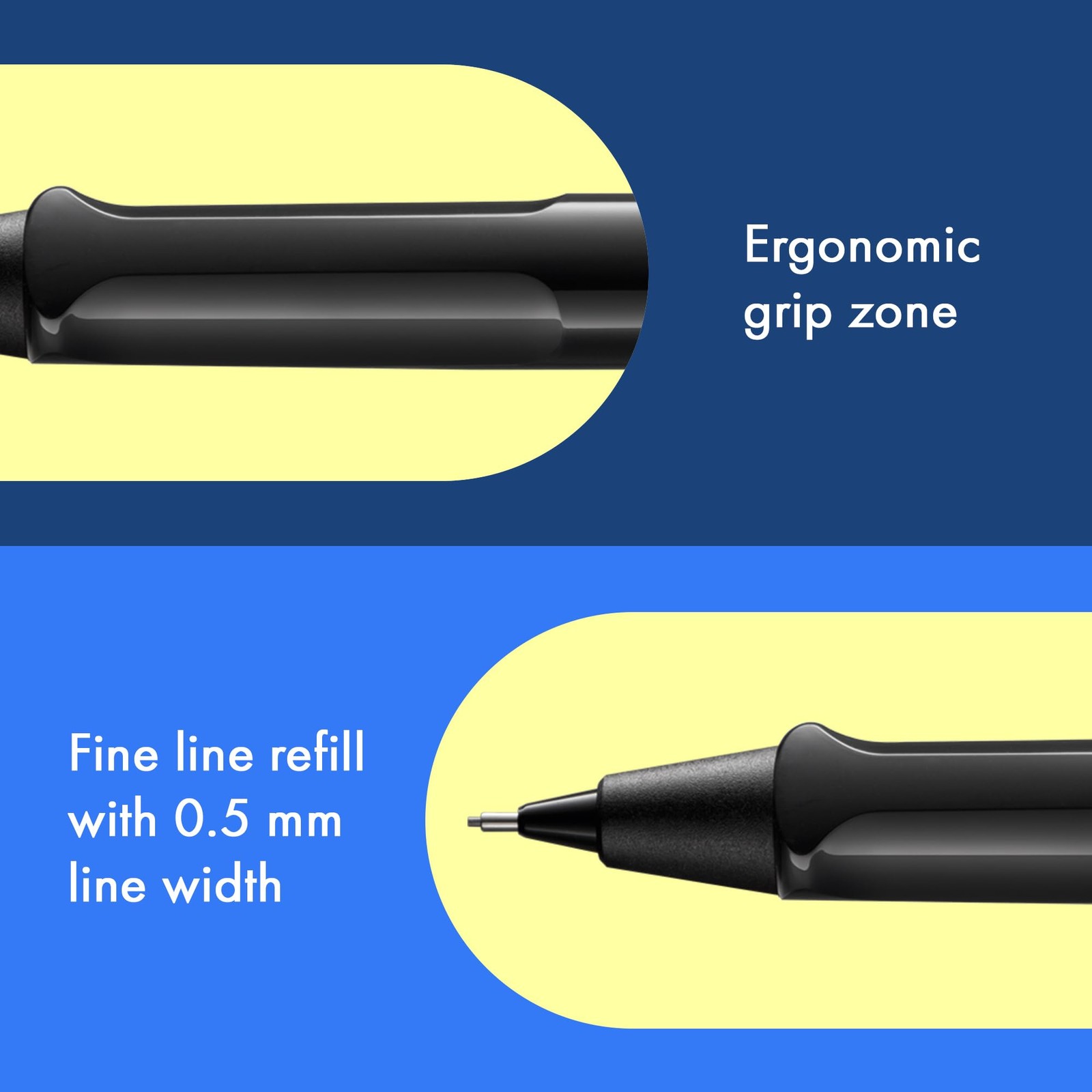 LAMY safari black – Mechanical Pencil with ergonomic grip Office Product