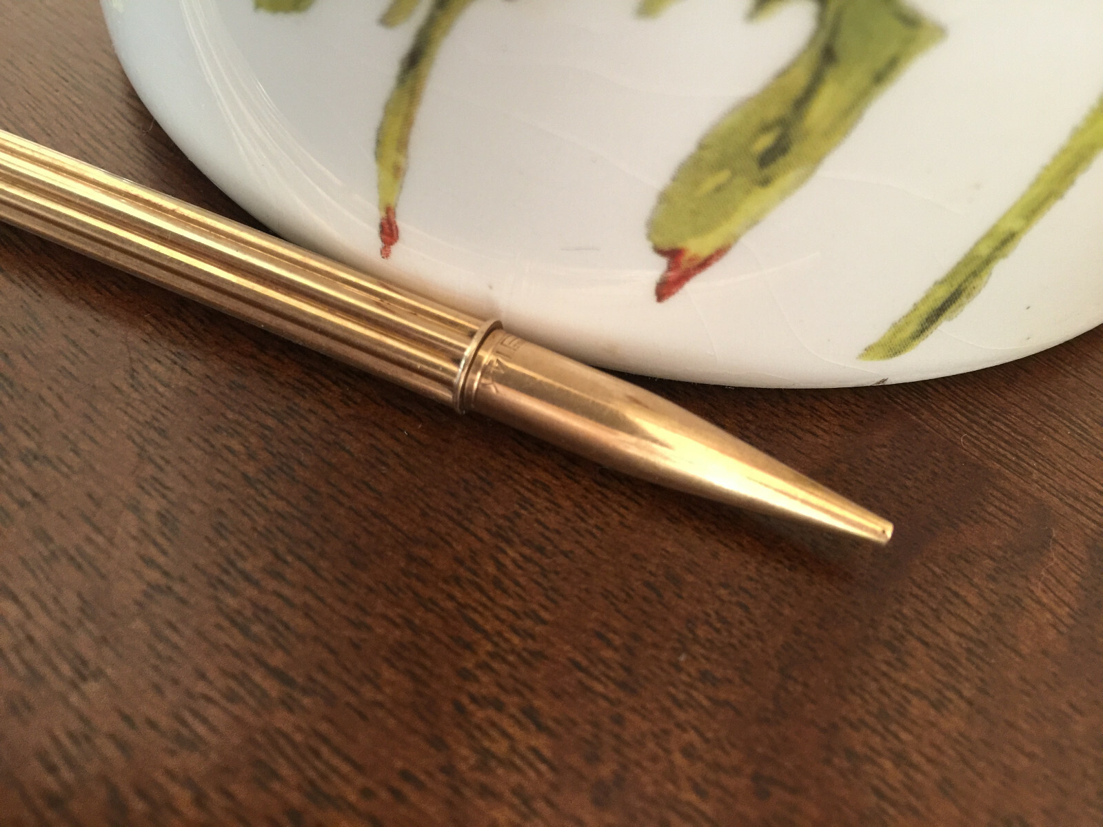 L.T. & son Vintage 14K Gold Sketching/Mechanical Architects Pencil Original Lead