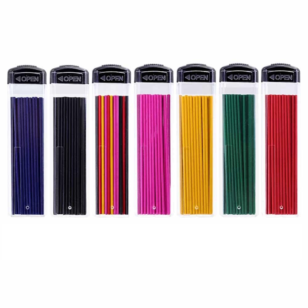 210 Pcs 1.3mm Colored Mechanical Pencil Lead 6 Color 7 Boxes Refills 1.3mm Au…