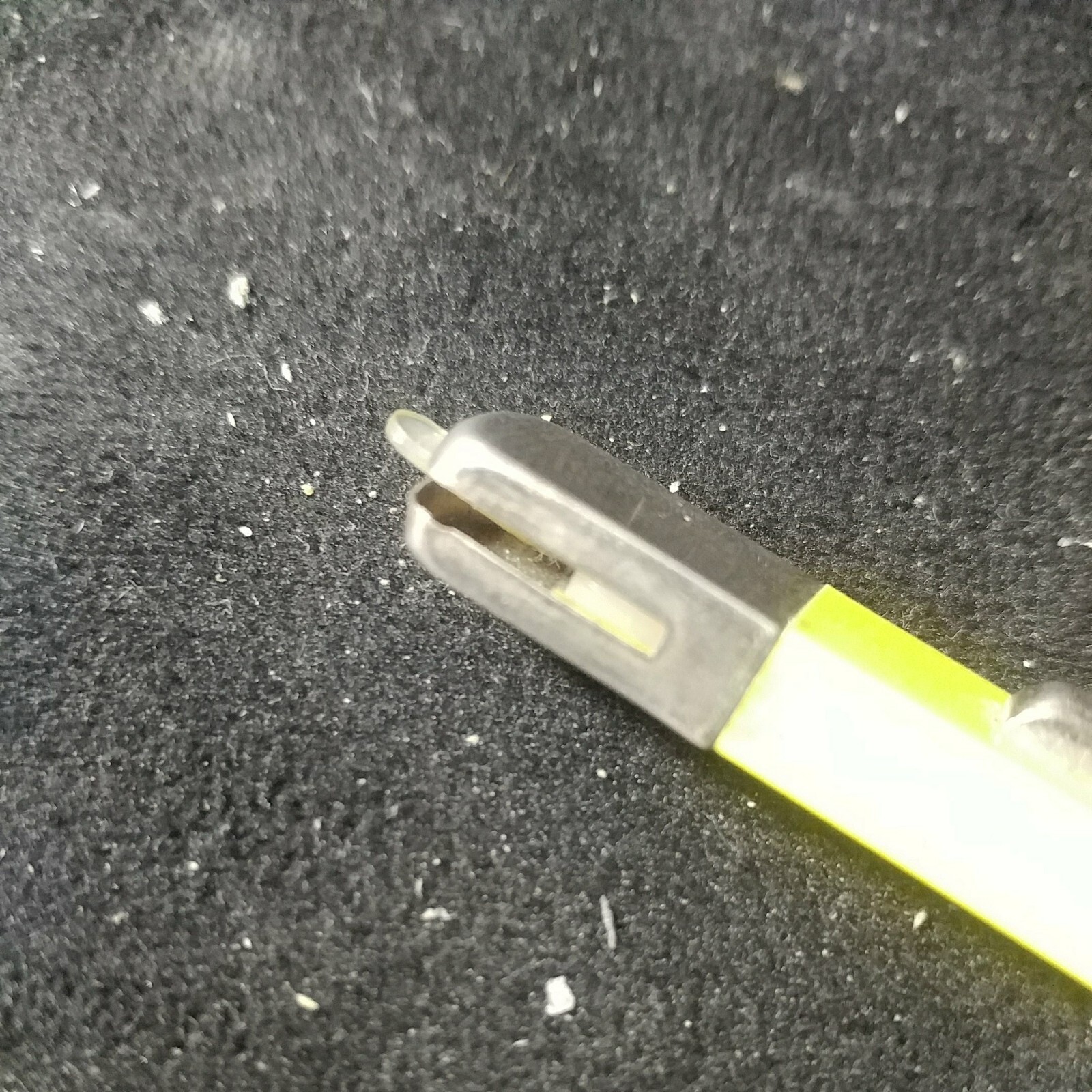 Vintage Slencil Flat Mechanical Pencil-HAVE FAITH IN GOD with cross