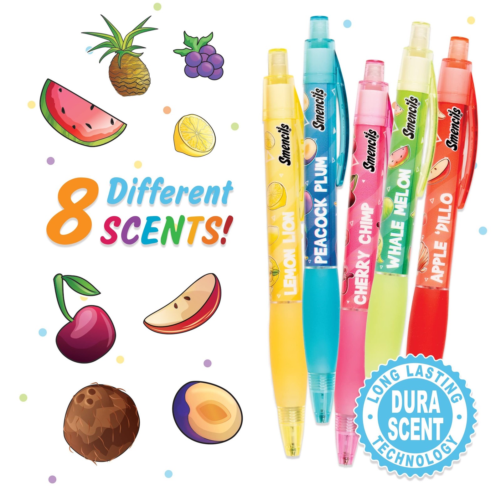 Mechanical Smencils – Scented Mechanical Pencils, 8 Count, Medium Point (0.7m…