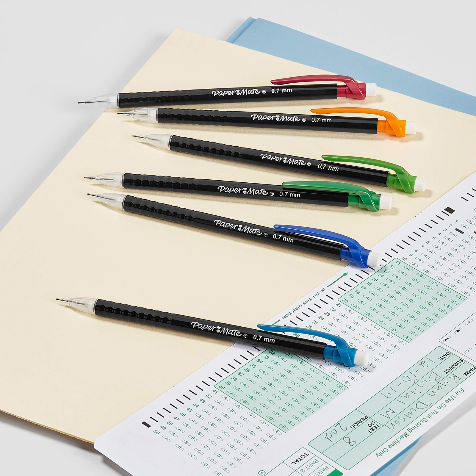Paper Mate Mechanical Pencils, Write Bros. Classic Number 2 Pencil, 0.7mm, 24 C