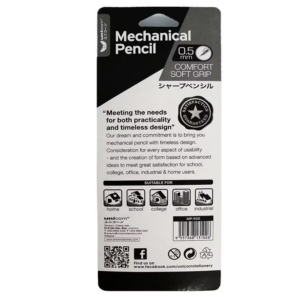3X Unicorn Mechanical Pencil Set / 0.5 mm Pencil Lead – EXPRESS SHIPPING