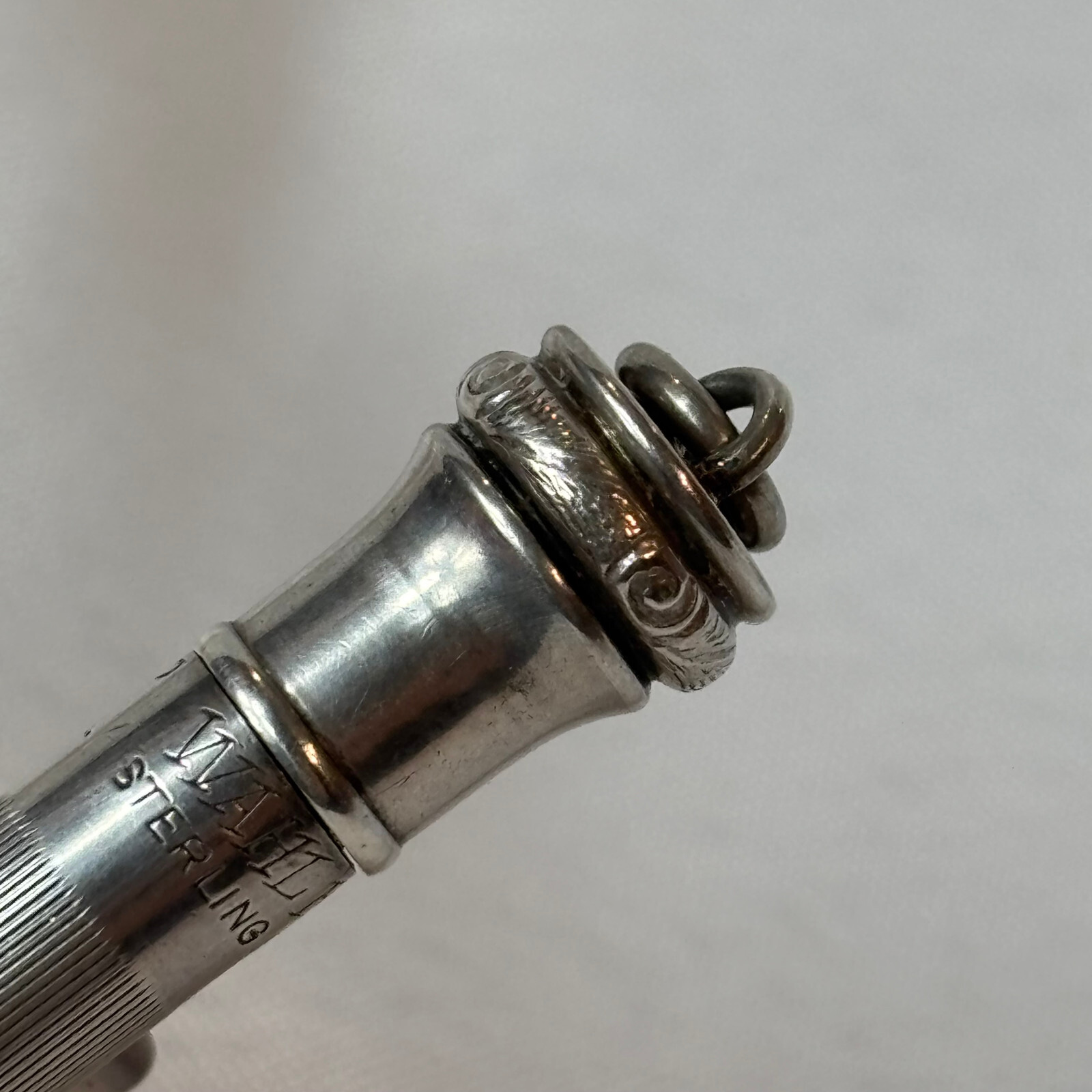 Vtg Wahl Eversharp FOB Mechanical Pencil Sterling Silver 15.70 Grams Monogrammed