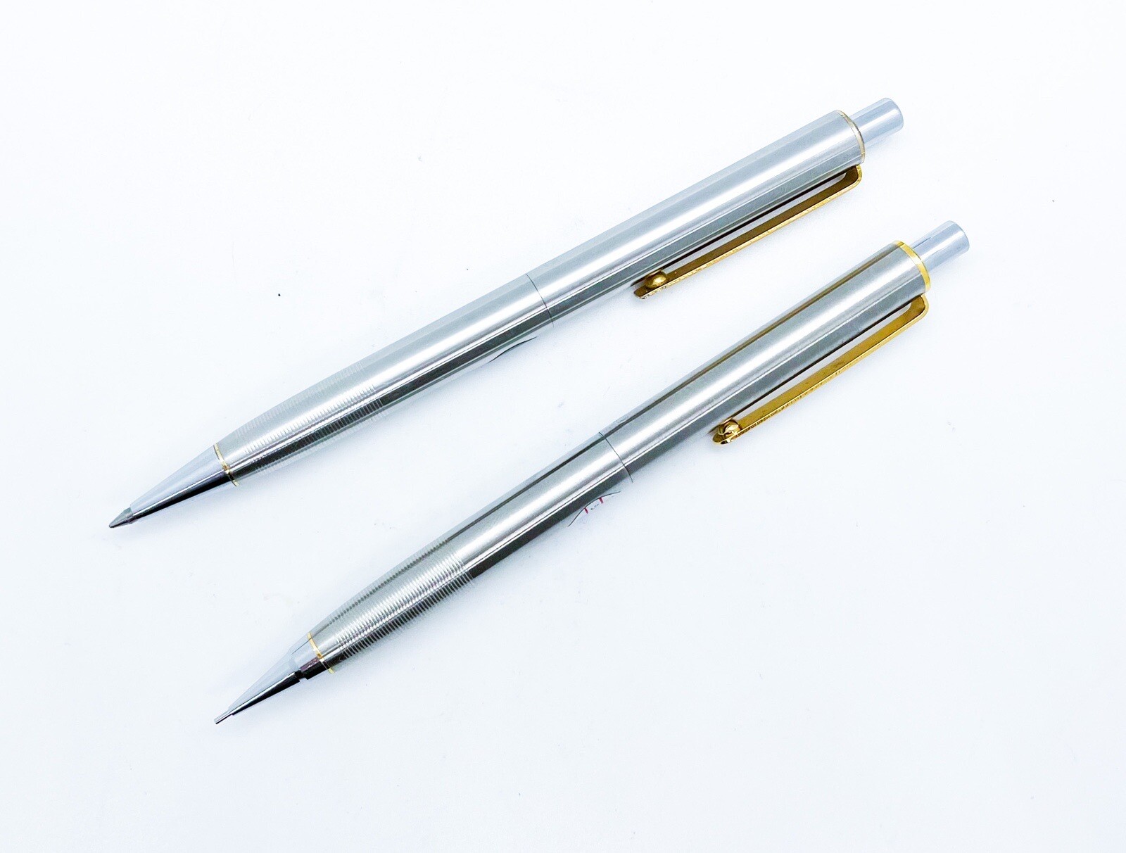 Platinum 2 pcs set Ballpoint Pen & Mechanical Pencil Japan Made Set