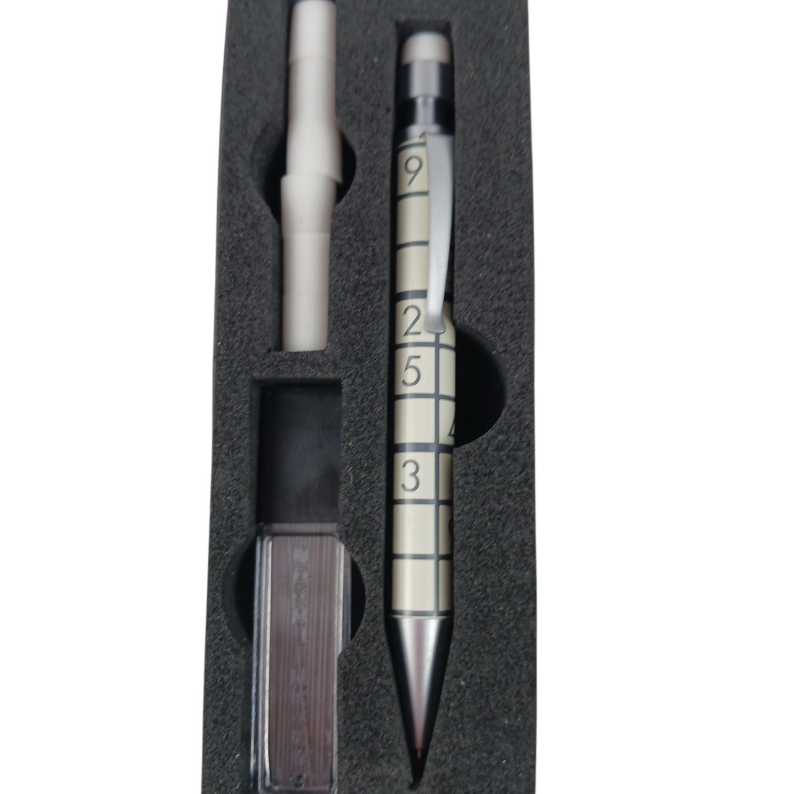 Vintage Xonex Retro 51 twist action “Sudoku Pencil” set pencil/box/erasers/leads