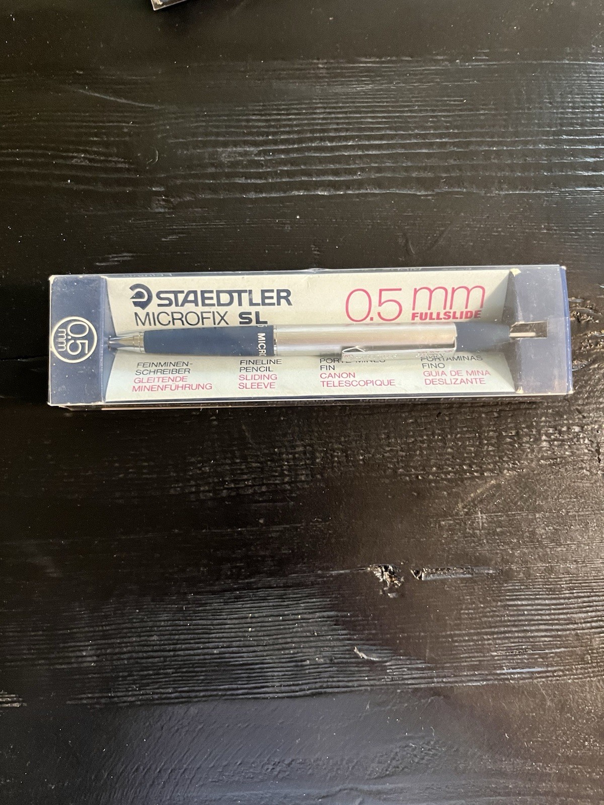 4 Staedtler 0.5 & 0.7 Mechanical Micro Pencils (1) 77210 (1) 772 15N (2) 775 07