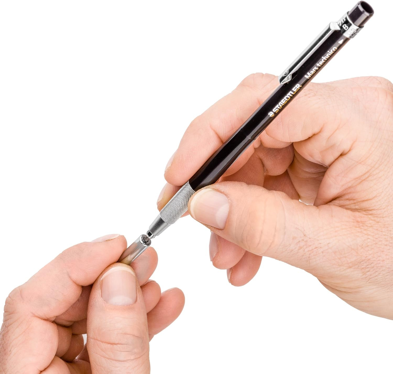 780 C BKP6 Mars Technico Leadholder Clutch Pencil with Built-In Sharpener – HB,