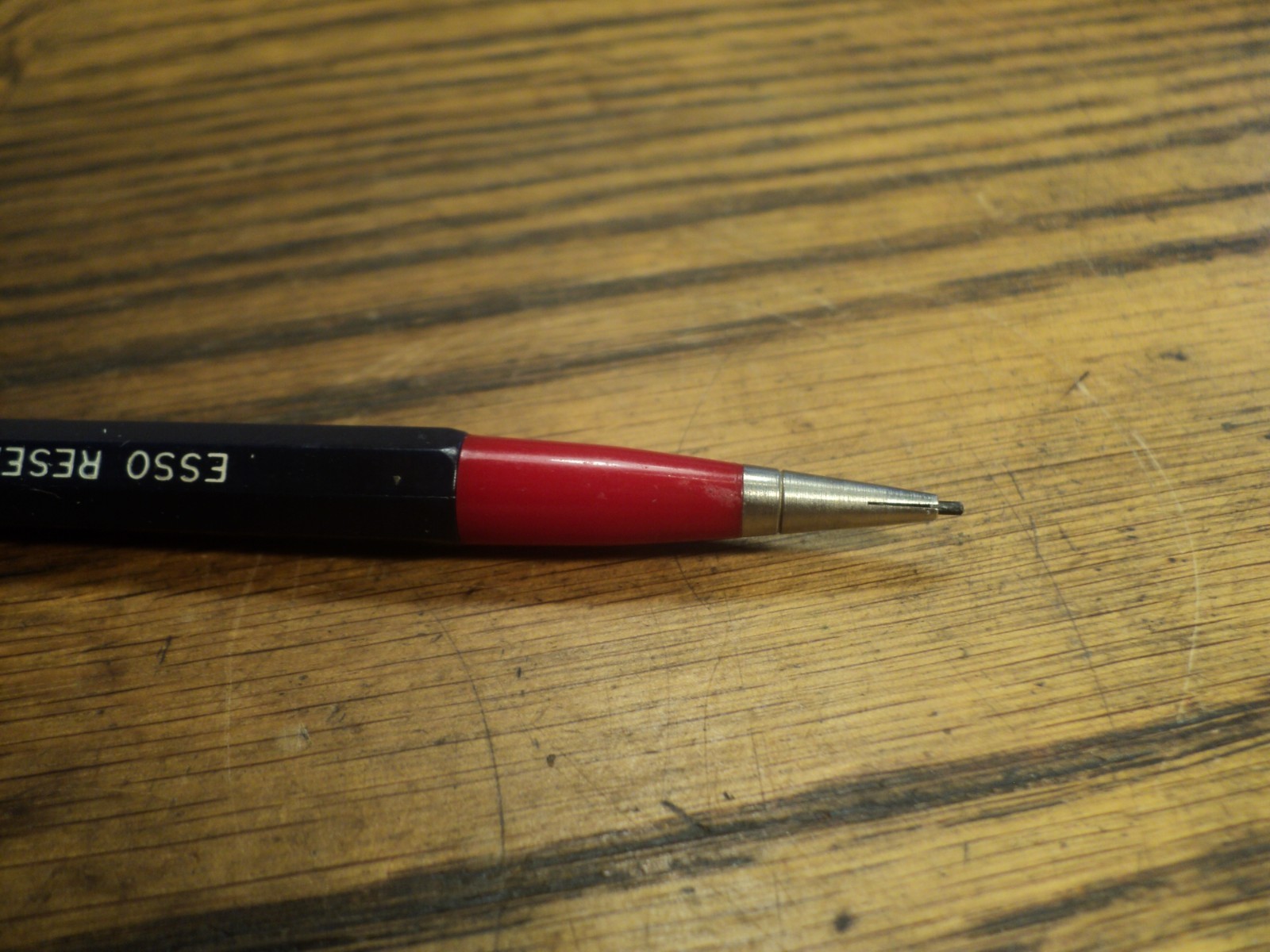 Vintage Durolite Mechanical Pencil Esso Research & Engineering 5-1/2″ Long S