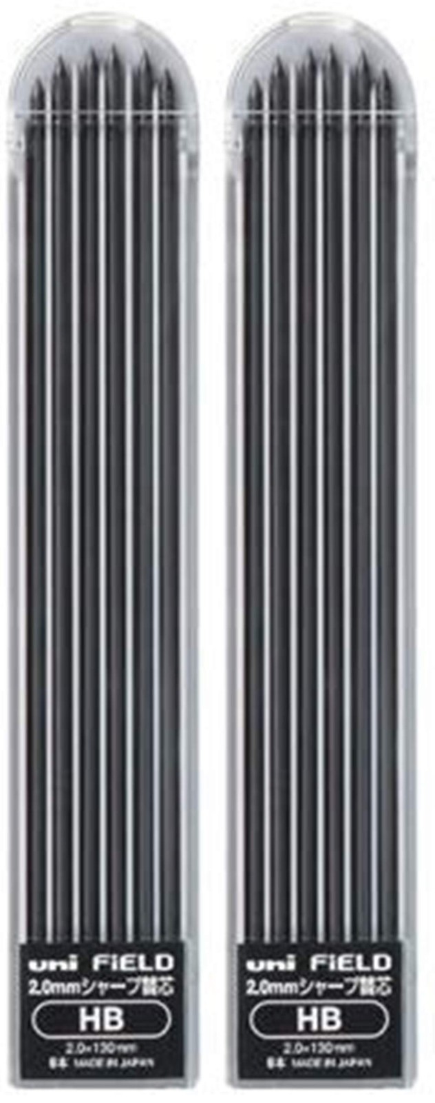 2.0mm Mechanical Pencil Set (HB, 2H, Red) + 3 Replacement Leads & Sticky Notes
