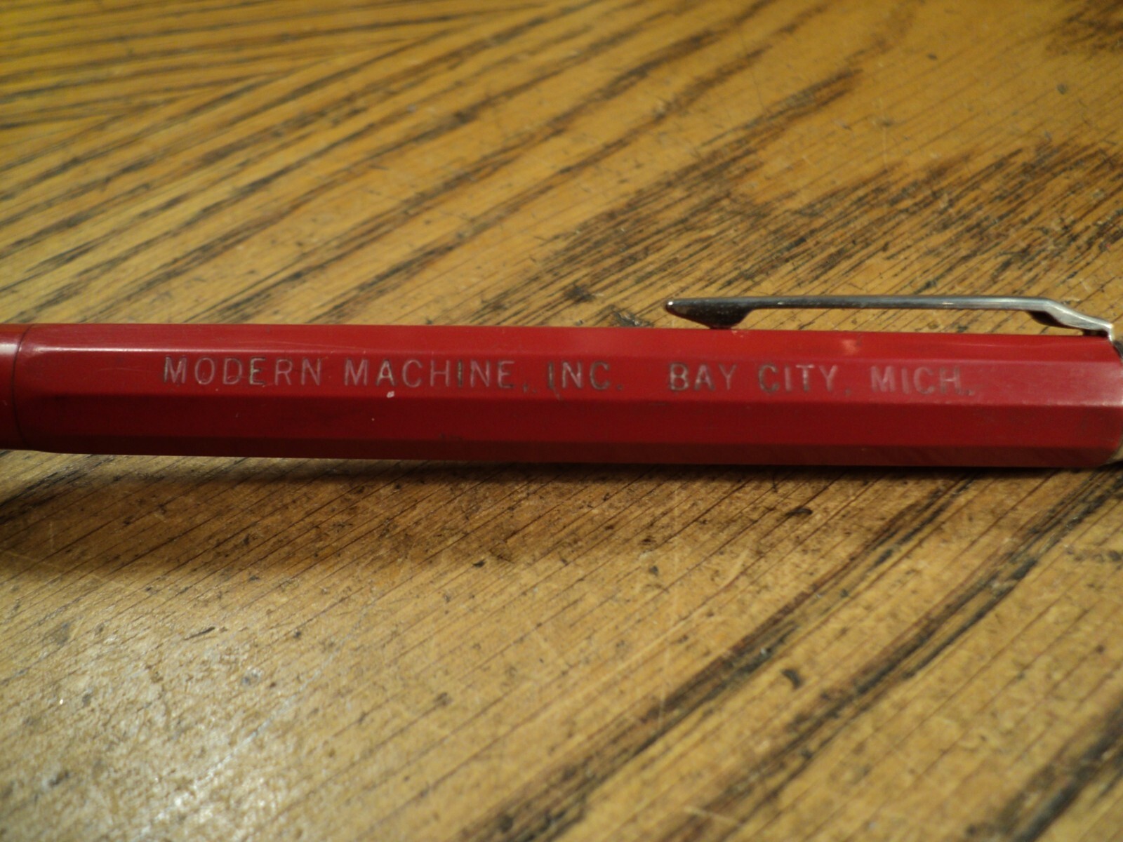 Vintage Autopoint Mechanical Pencil Modern Machine Inc Bay City Mich B