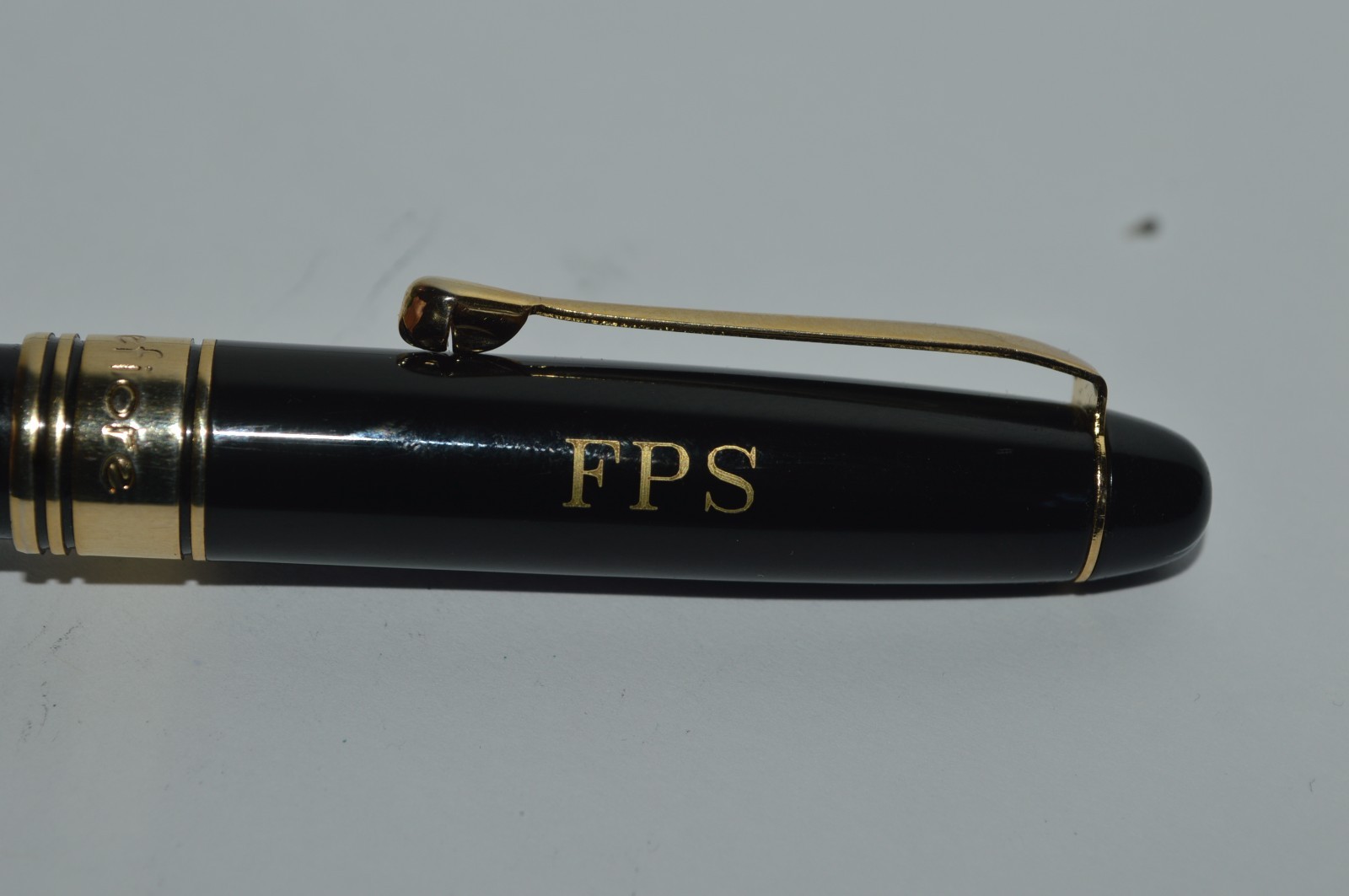 MONTEFIORE Mechanical Pencil Black Lacquer Finish FPS Engraved Excellent Condit