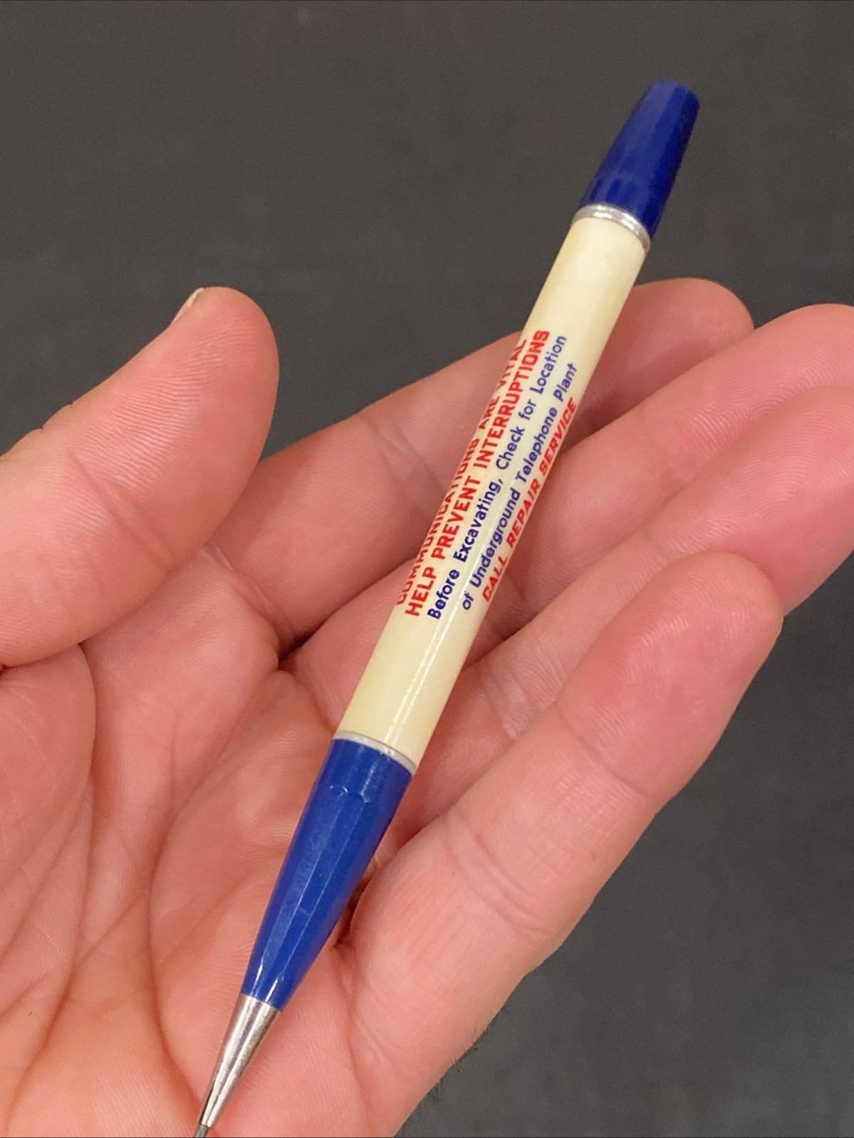 Vtg 1970’s The Bell Telephone Company Of Pennsylvania Durolite Mechanical Pencil