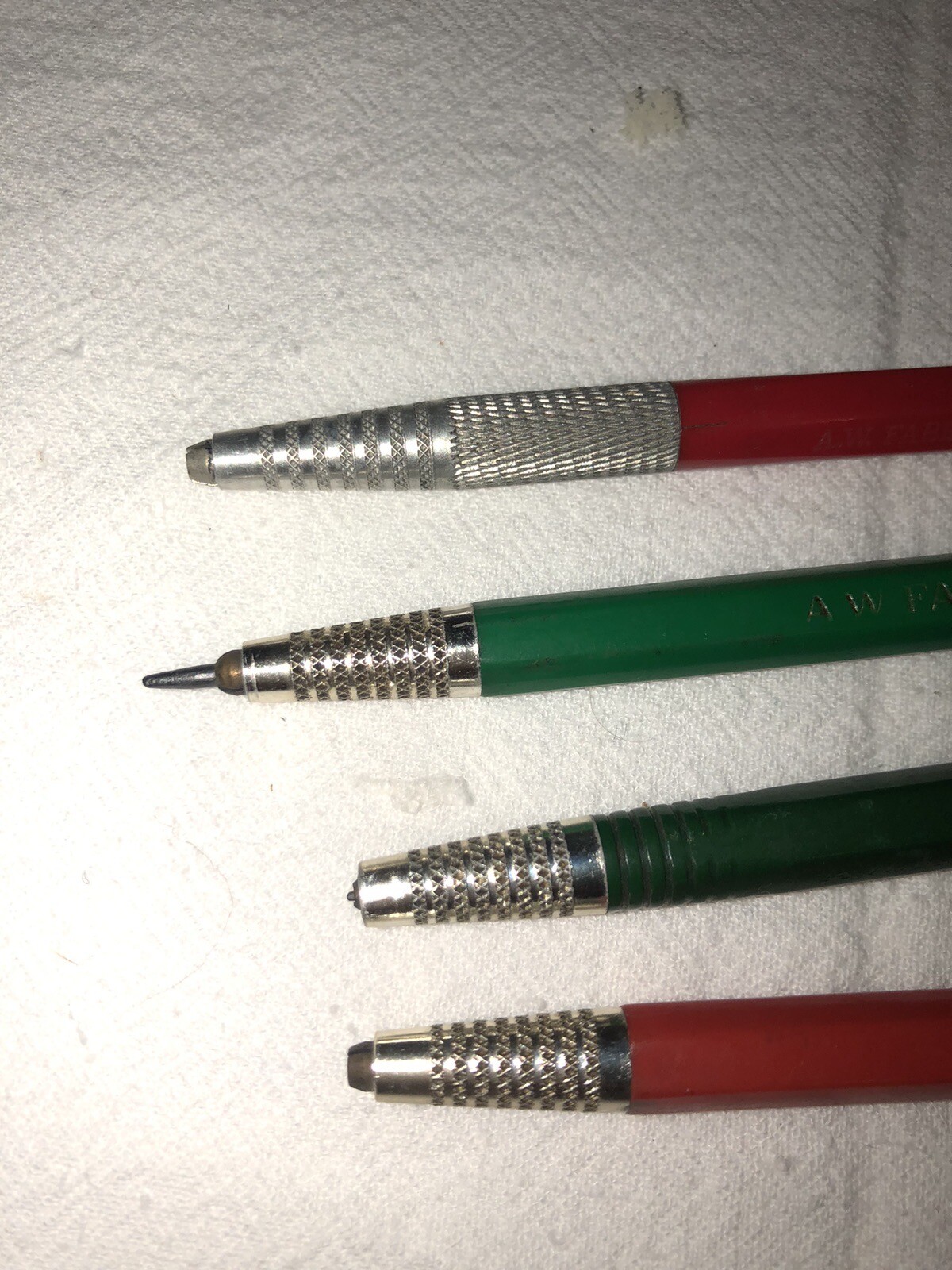 Vintage A.W Faber Castell Locktite 2H Drafting Mechanical Pencil USA 4