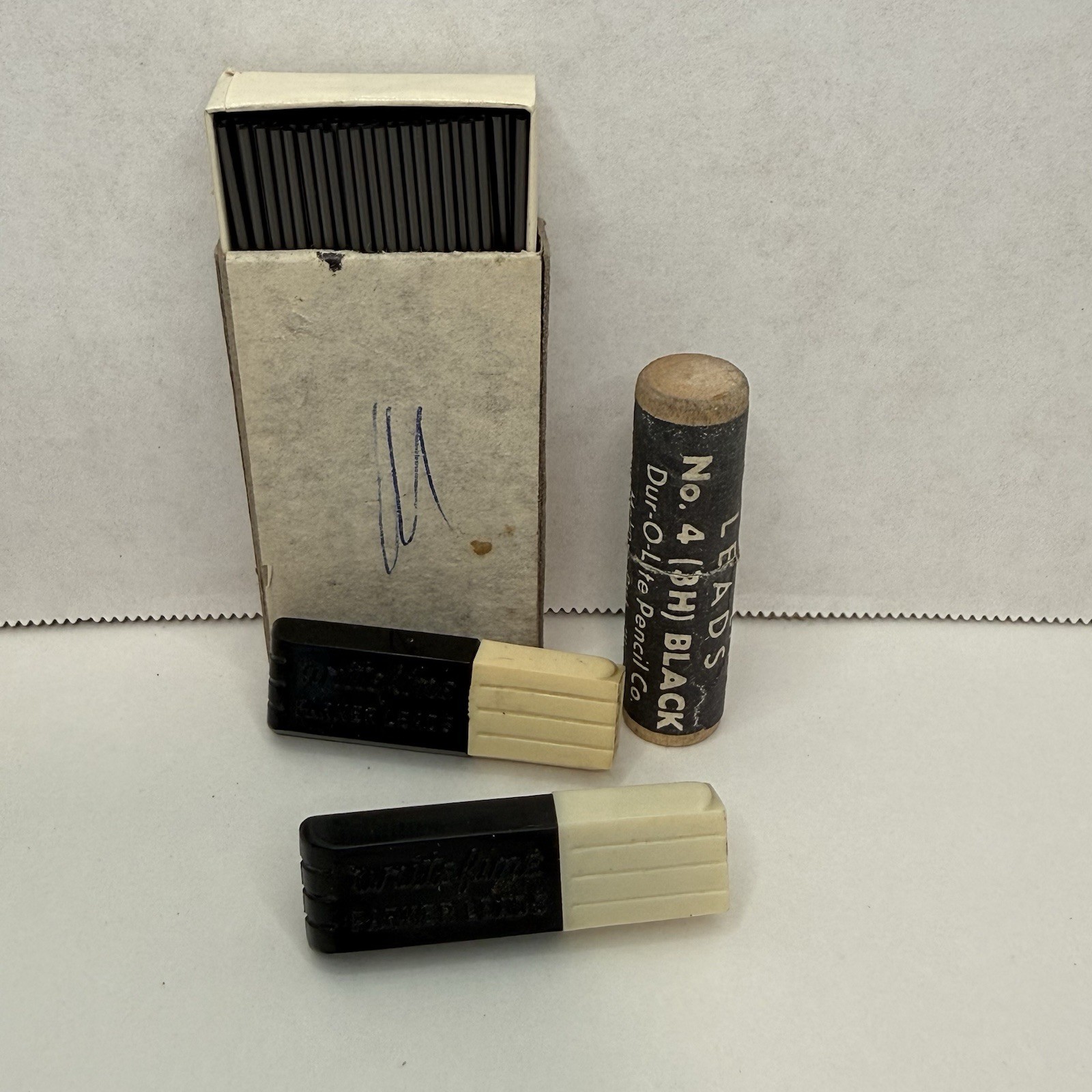 Vintage Drafting Pencil Lead Lot Checko Scripto Thin Lead Parker Refill