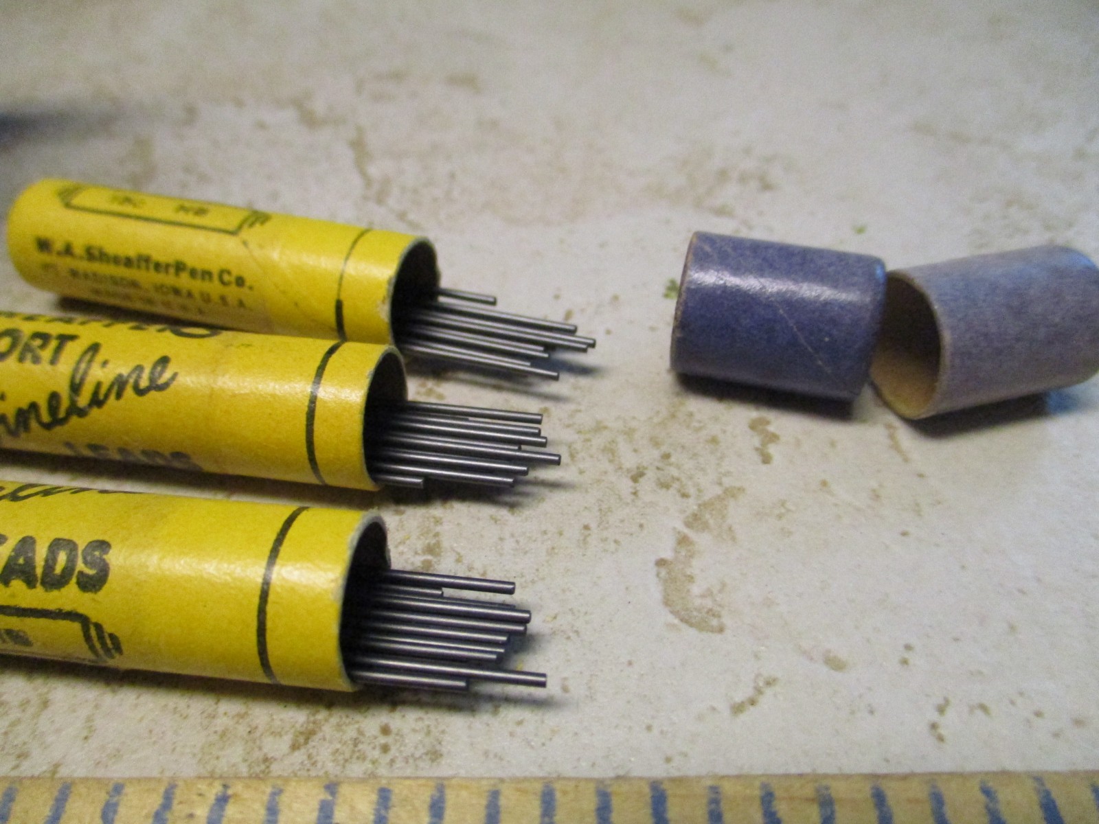 VTG Lot Sheaffers Super Smooth FIne line Leads 15c HB Lof of 3 HB 15C L19A