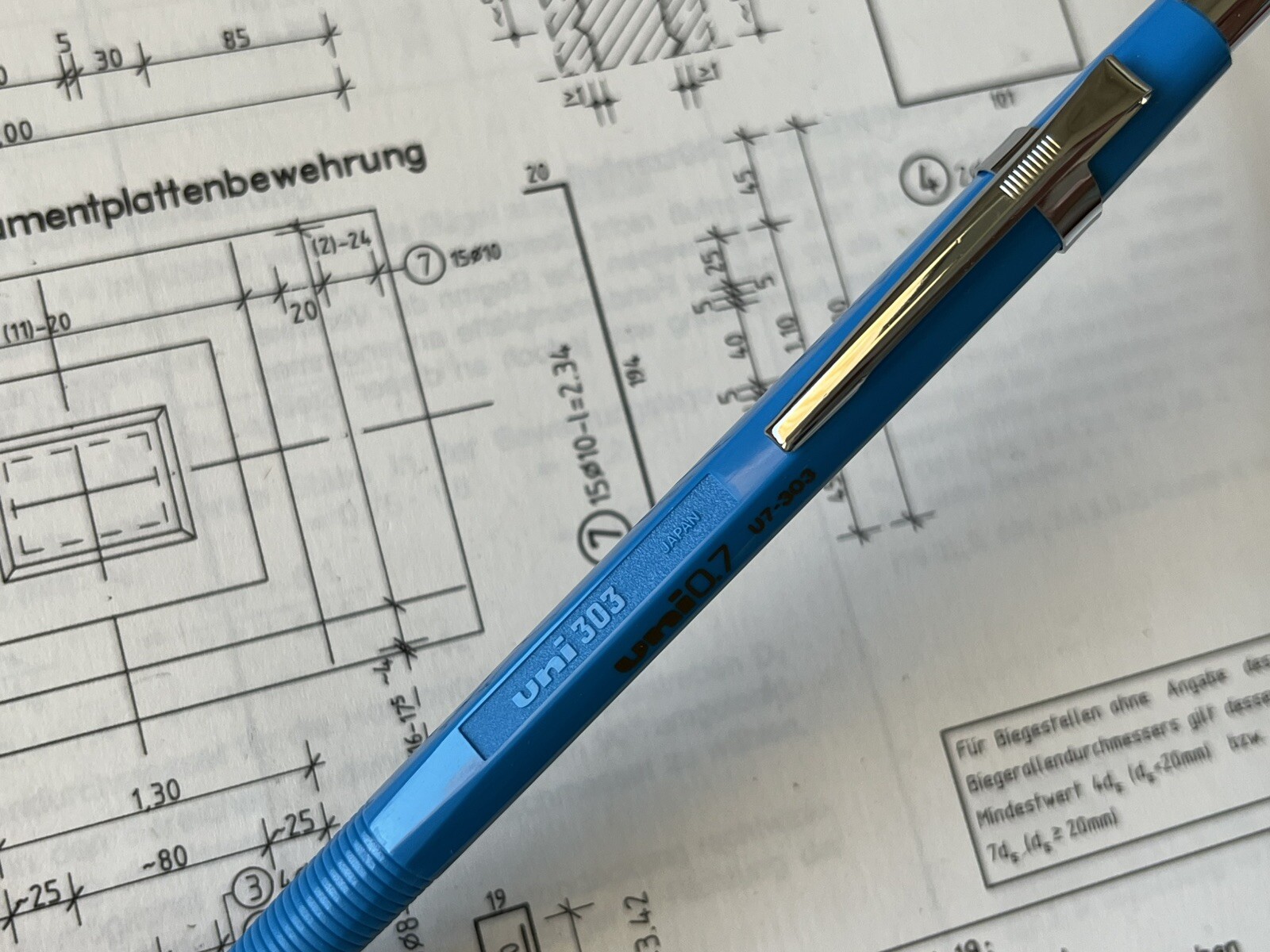 Vintage Mechanical Pencil MITSUBISHI UNI U7-303 | 0.7 mm | Japan | NOS