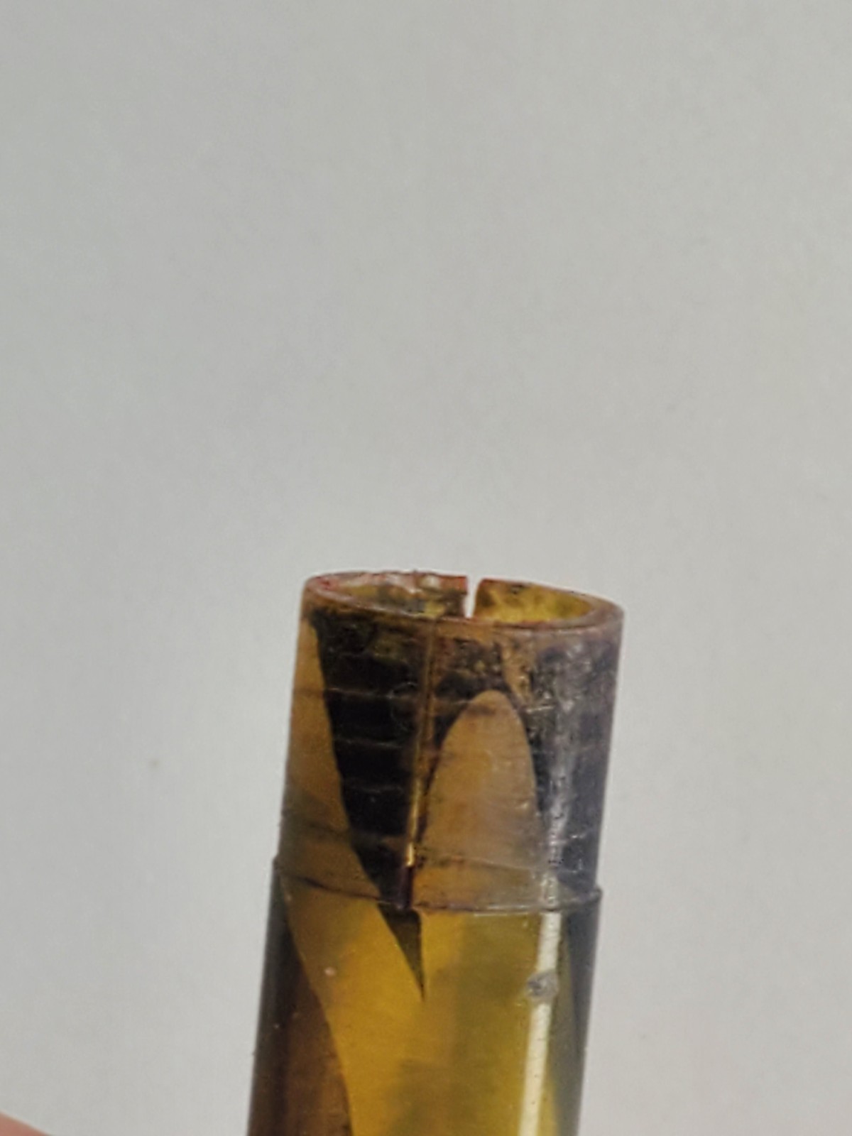 Vintage Ring Top Lead Holder with Tortoise Shell Style Plastic Mechanical Pencil