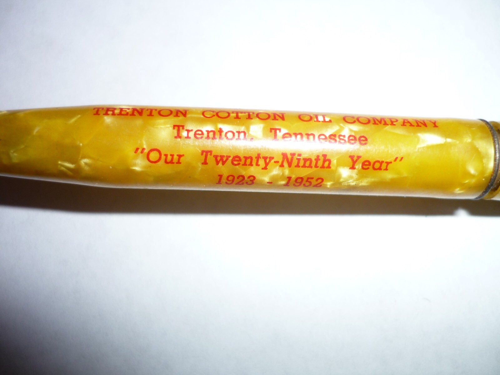 Ritepoint Vintage 1951 Trenton TN Trenton Cotton Oil Company Mechanical Pencil